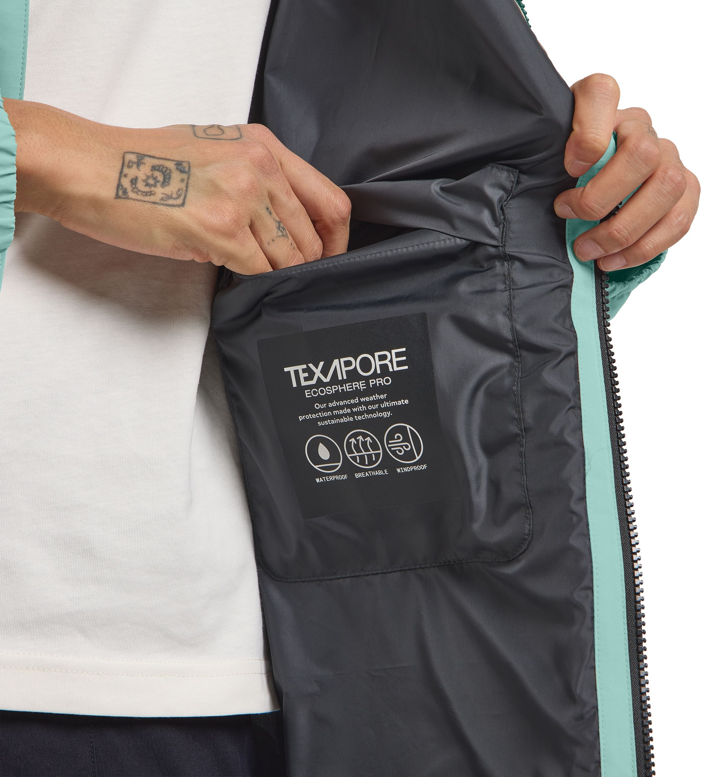 Jack Wolfskin Funktionsparka »TERRAVIEW 2L PARKA W«, mit Kapuze