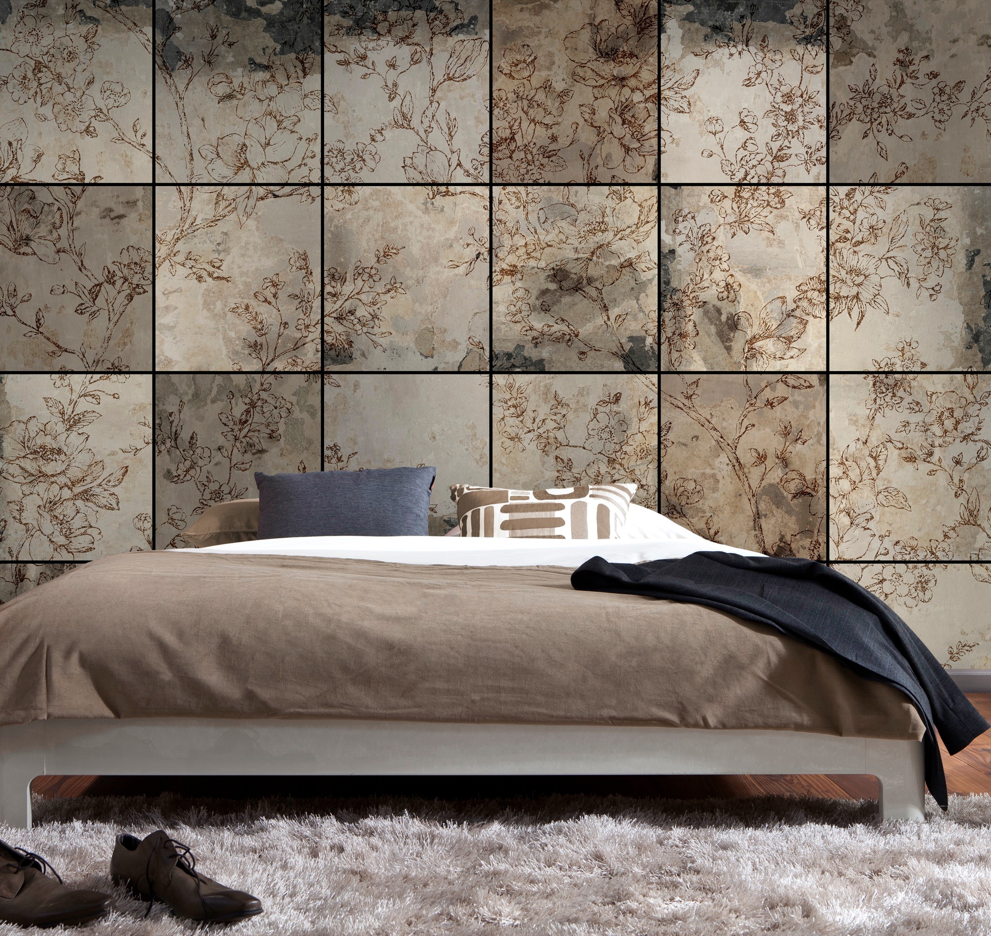 Komar Vliestapete »Digitaldruck Vlies -  Emboss - Größe 300 x 280 cm« bedruckt glatt Wohnzimmer, Schlafzimmer
