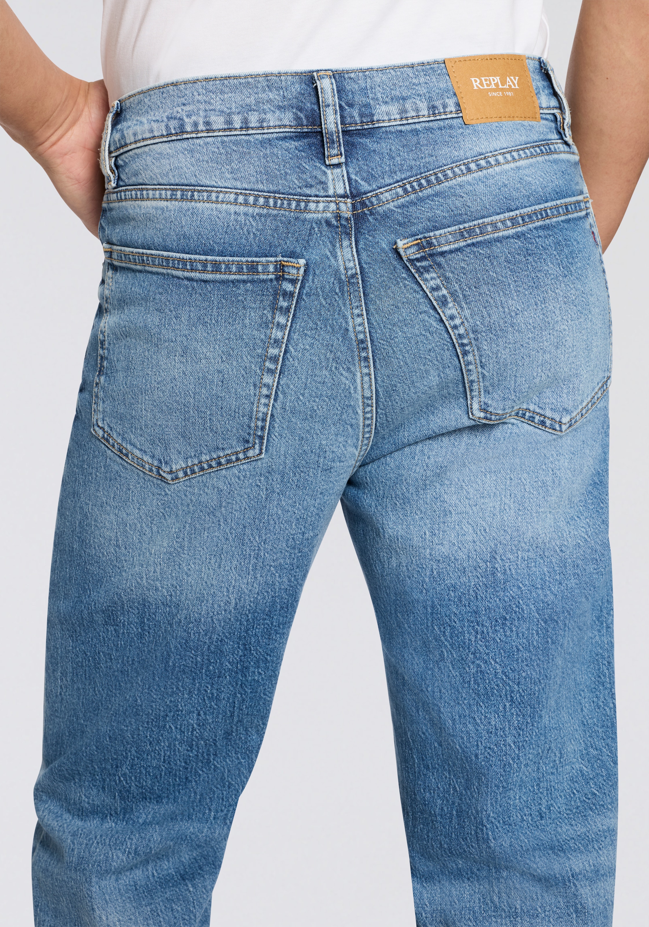 Replay Boyfriend-Jeans »Jaylie« mit geradem Bein