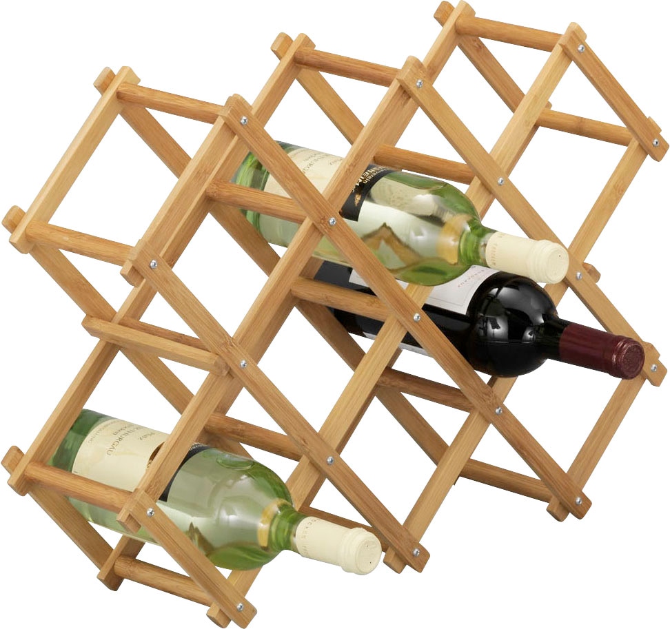 Weinregal »Bamboo«, aus hochwertigem Bambus