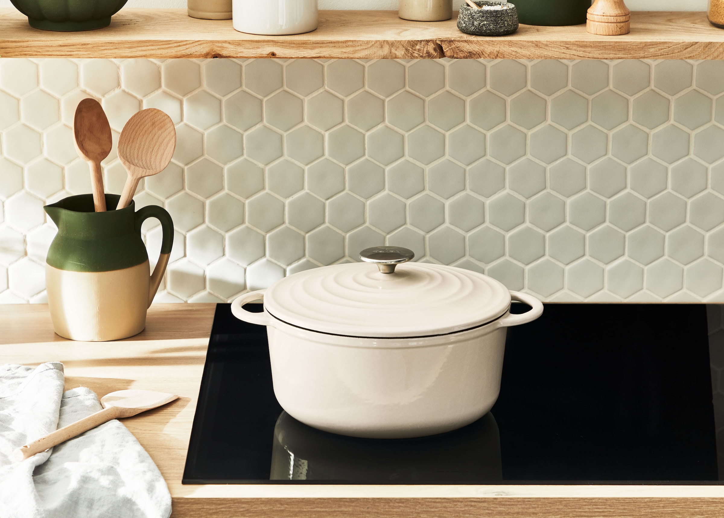 Tefal Kochtopf »LOV« 1 Stk. tlg. Gusseisen