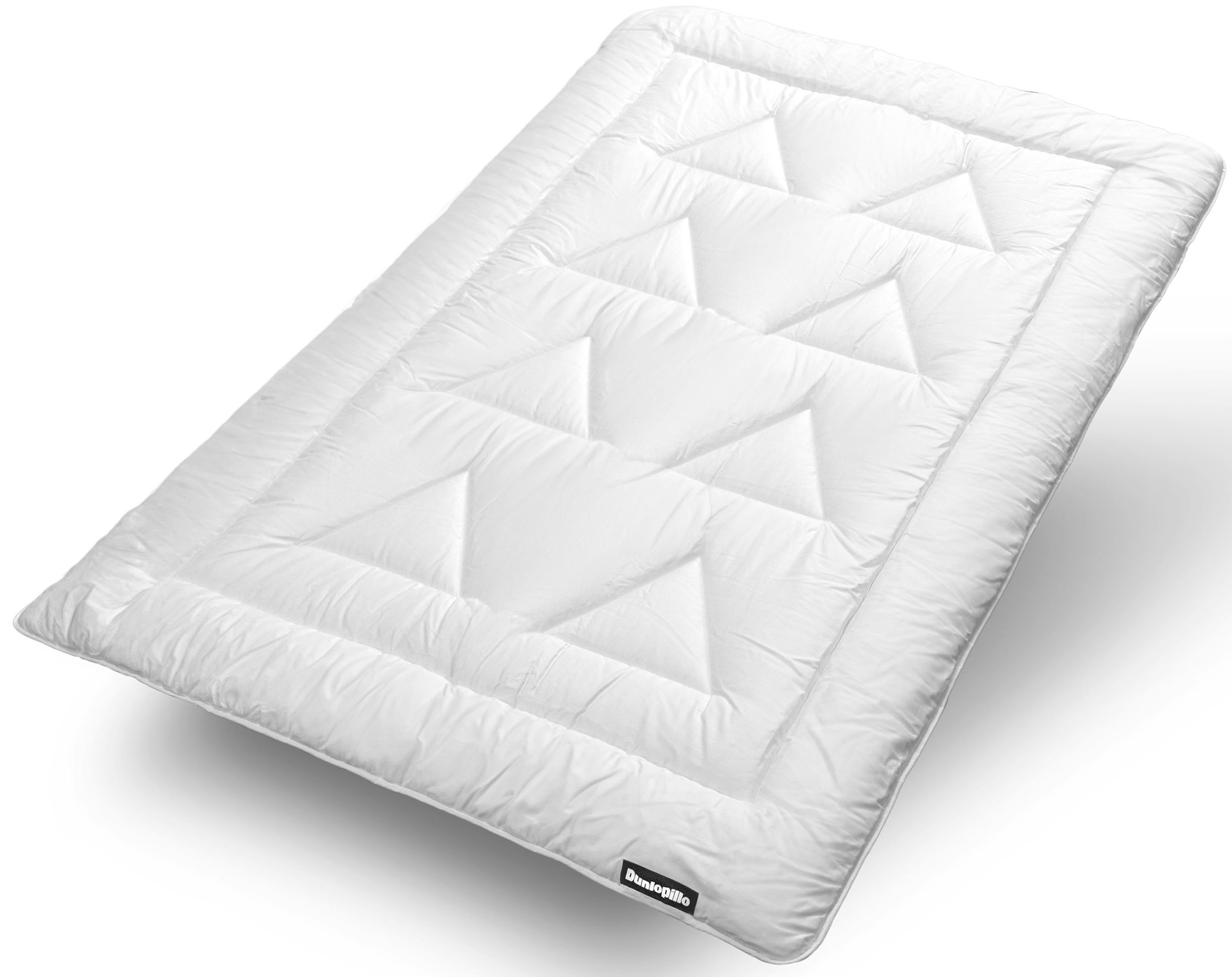 Dunlopillo Baumwollbettdecke "Life, Bettdecken für Sommer und Winter" leicht Füllung Polyester 1 Stk. tlg. Bettdecke 135x200 cm, 155x220 cm, Aqua-Clean-Gewebe, Decke
