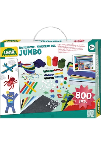 Kreativset »Bastelkoffer Jumbo, blau«