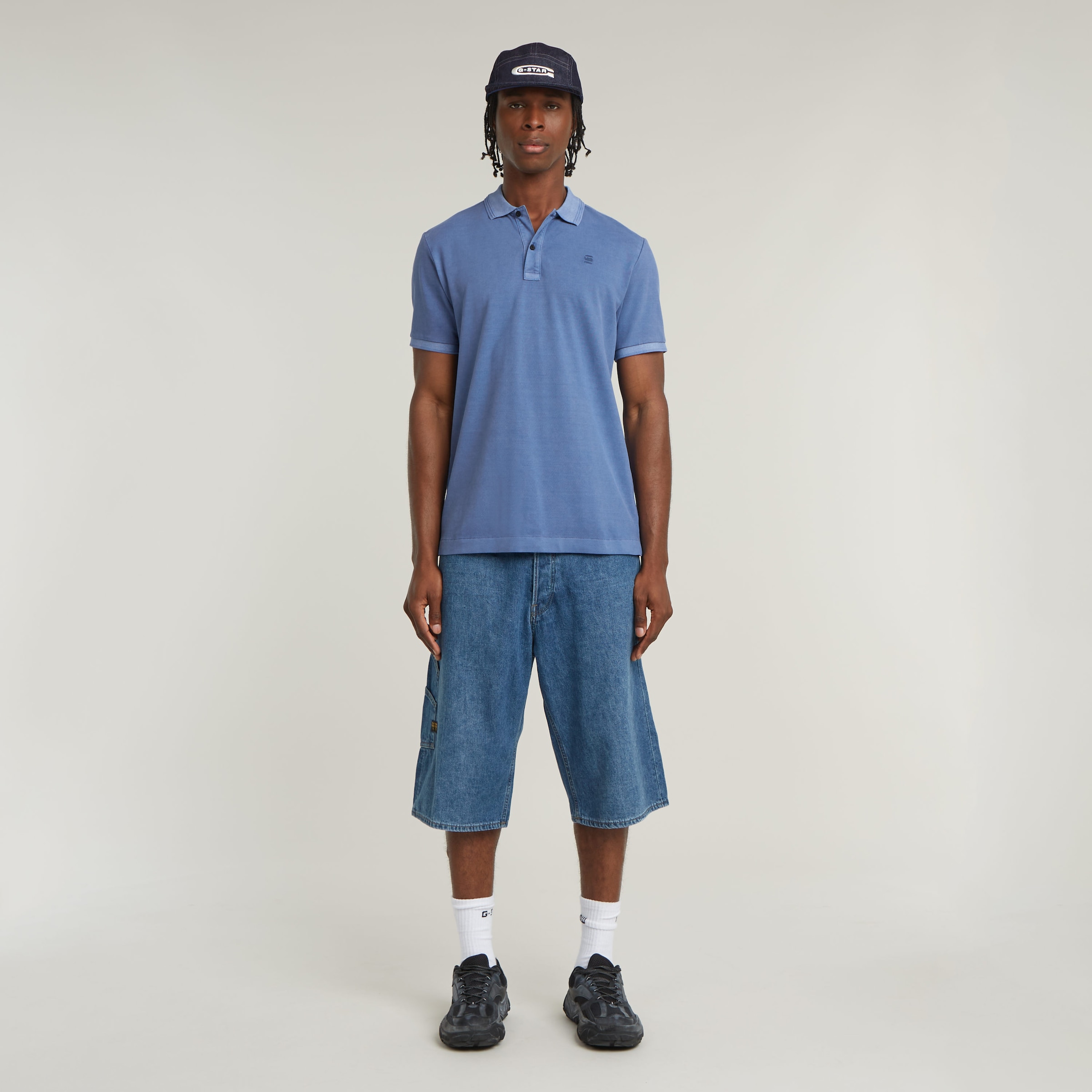 G-STAR Poloshirt »Dunda slim fit«, Logoprägung auf der Brust