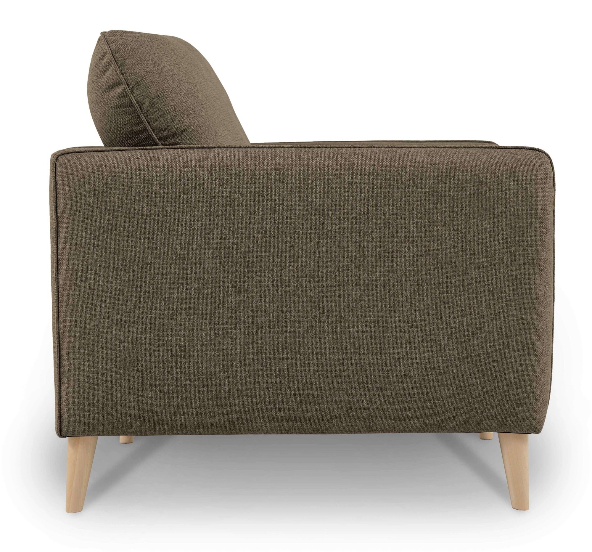 Home affaire 3-Sitzer »MARSEILLE Sofa 206 cm«, mit Massivholzbeinen aus Eiche, verschiedene Bezüge und Farbvarianten