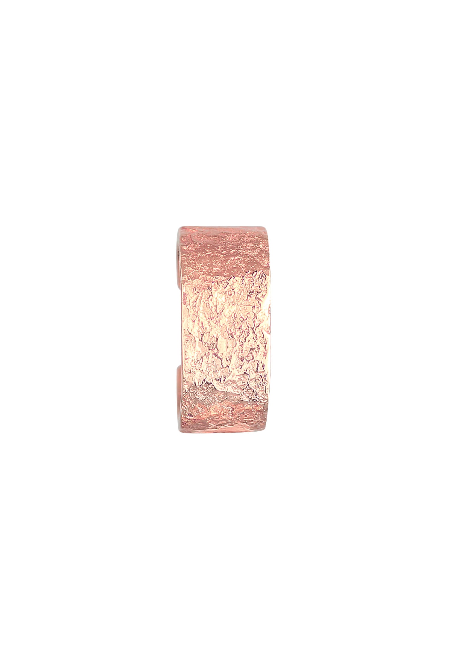 Elli Ohrklemme »Ohrringe Earcuff Breit Basic Gehämmert 925 Silber«