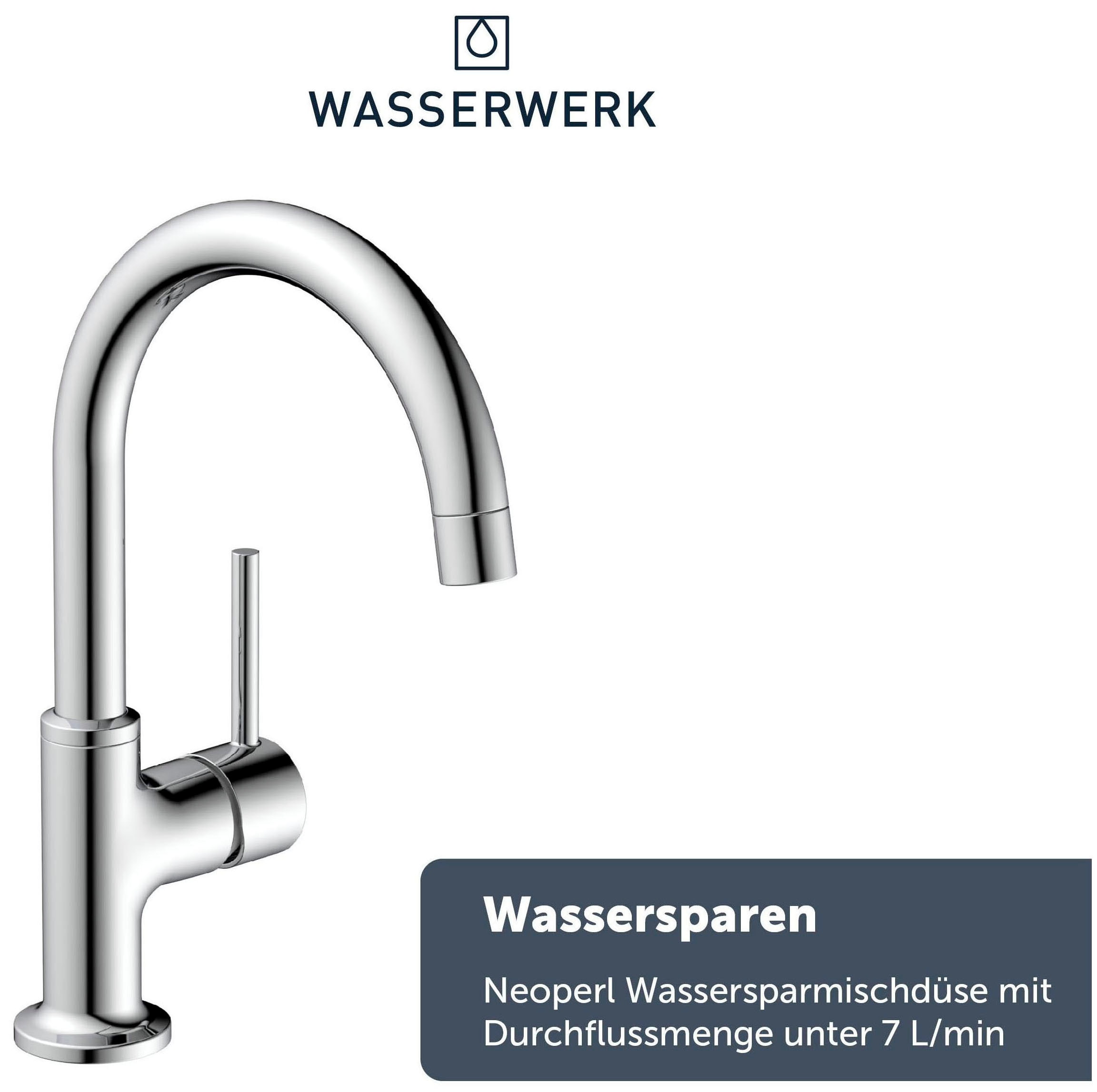 WASSERWERK Waschtischarmatur »WT 14«