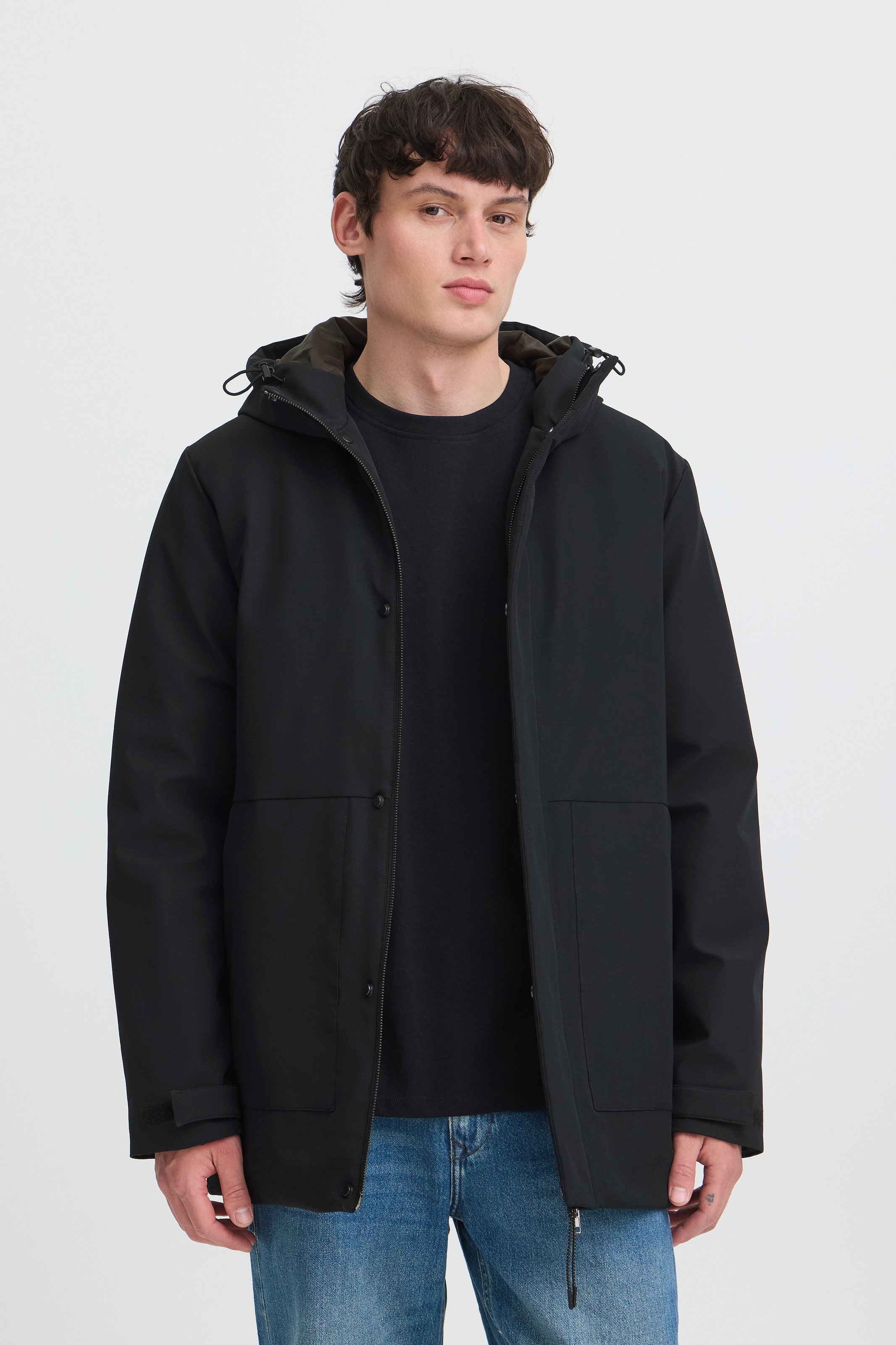 Blend Langjacke »BHFARAM JKT« mit Kapuze Kunstfaser, regular fit