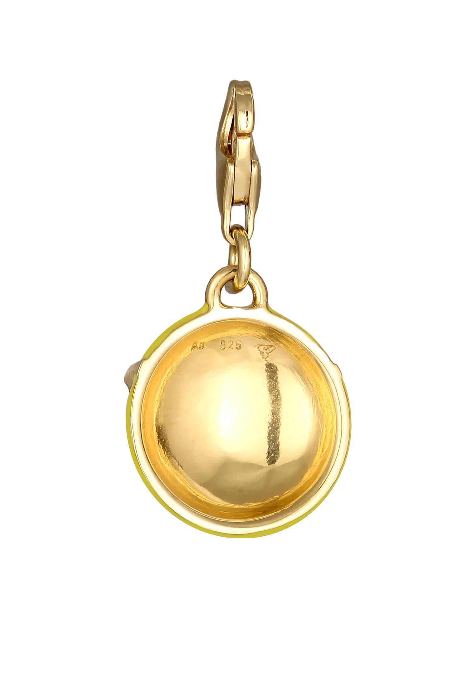 Elli Charm-Einhänger »Charm Emoji Smiling Face Cool Emoji 925 Sterling Silber«