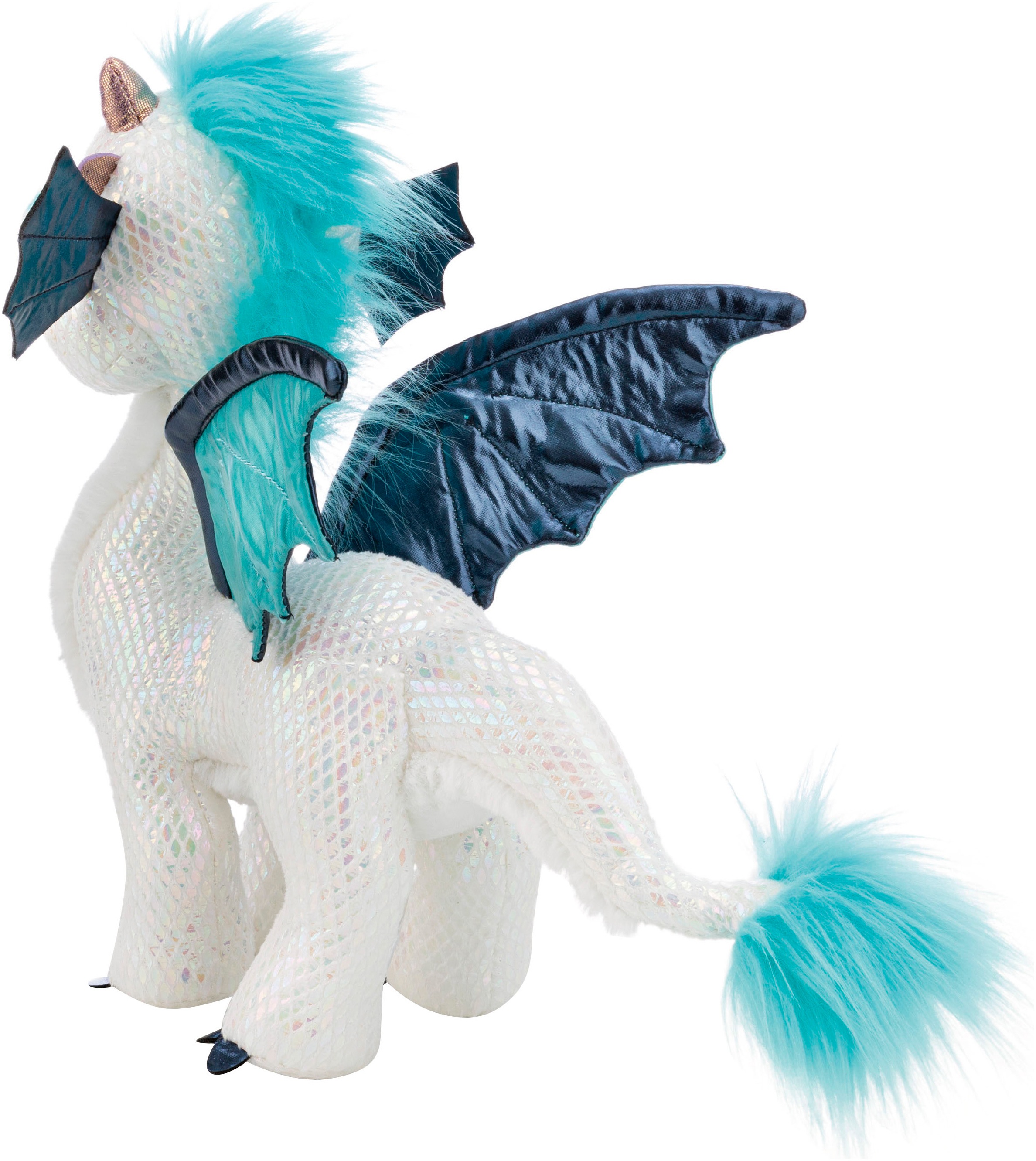 Nici Kuscheltier »Winter, Drache Zafura, 35 cm stehend« enthält recyceltes Material