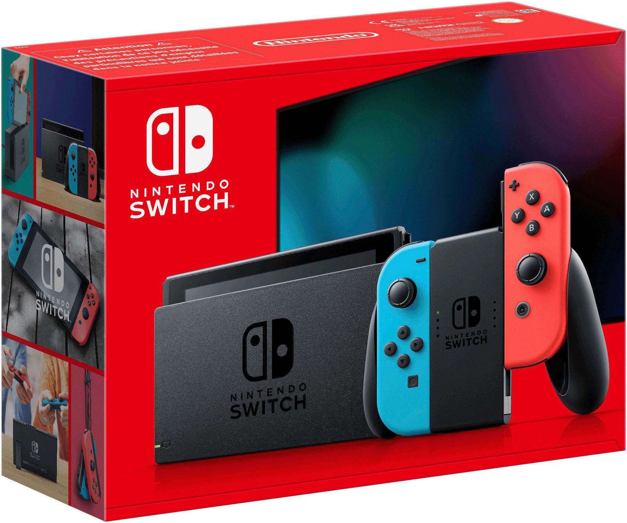 Nintendo Switch Spielekonsole »Switch Neon-Rot/Neon-Blau inkl. Tomodachi Life« Switch Neon-Rot/Neon-Blau inkl.Tomodachi Life: Wo Träume wahr werden