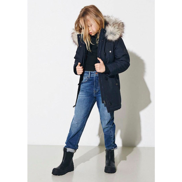 ONLY PARKA bei »KOGIRIS mit OTW«, FUR Kapuze KIDS Winterjacke