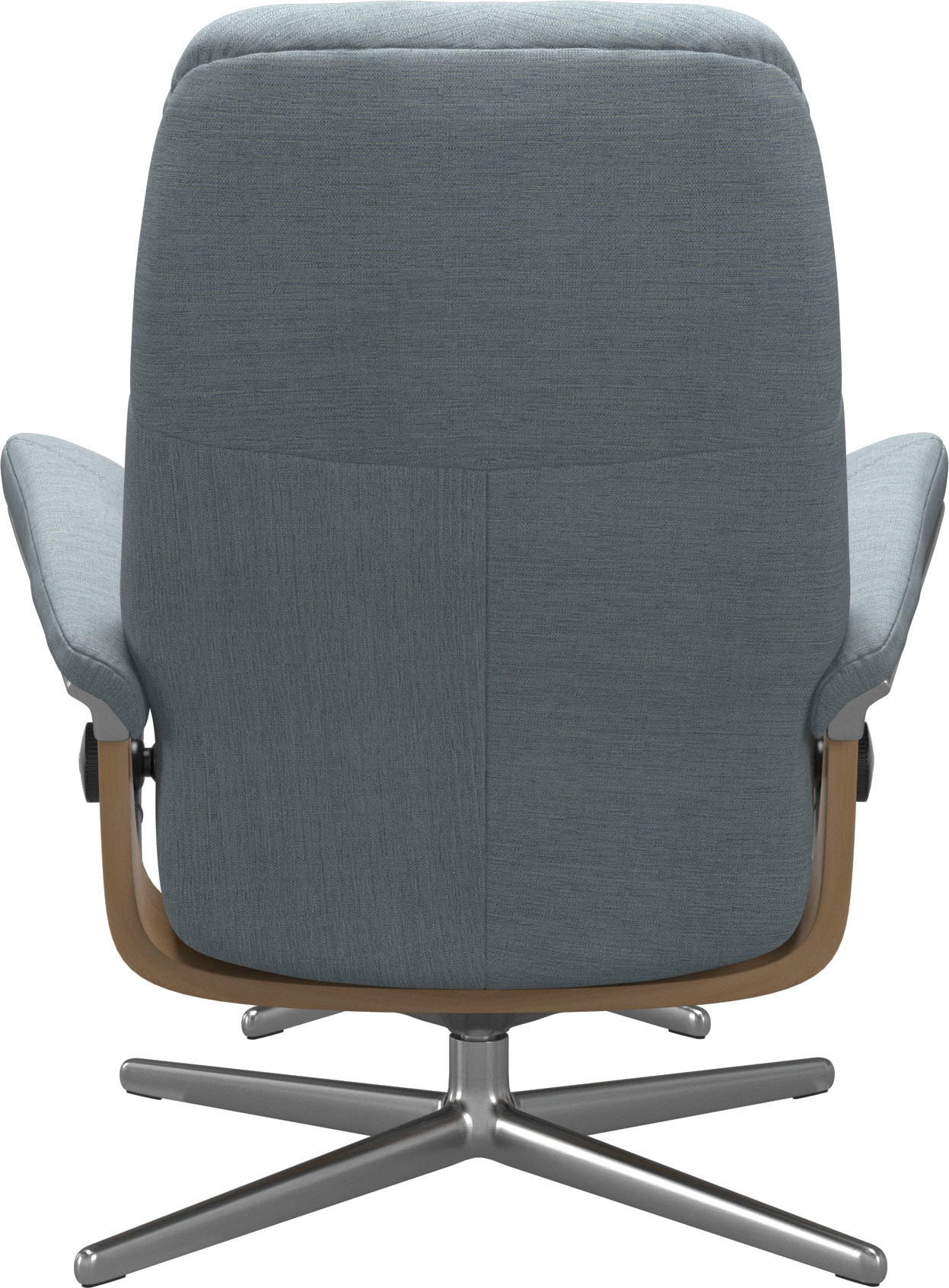 Stressless® Fußhocker »Consul«, mit Cross Base, Größe S, M & L, Holzakzent Eiche