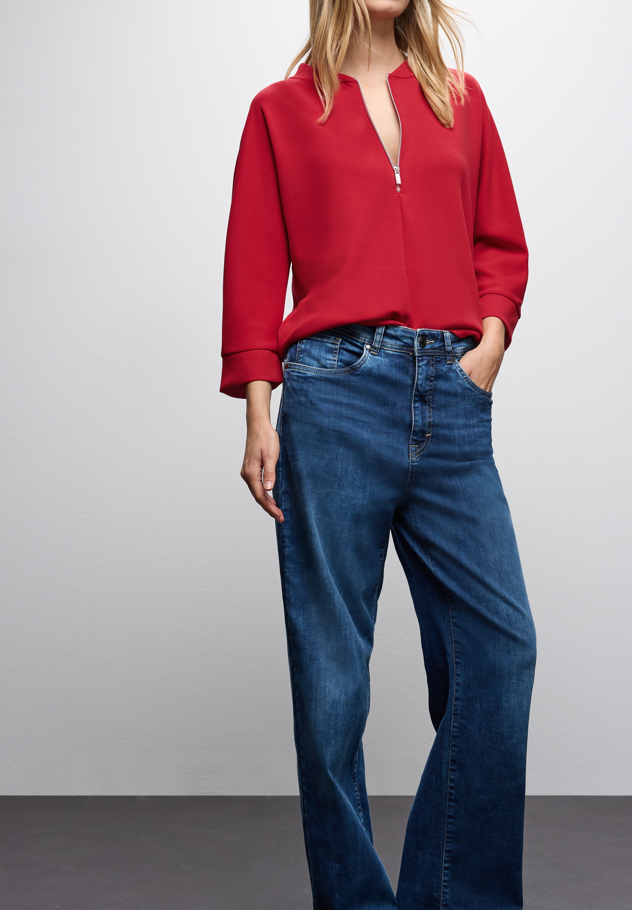 STREET ONE Sweatshirt, mit Bündchen