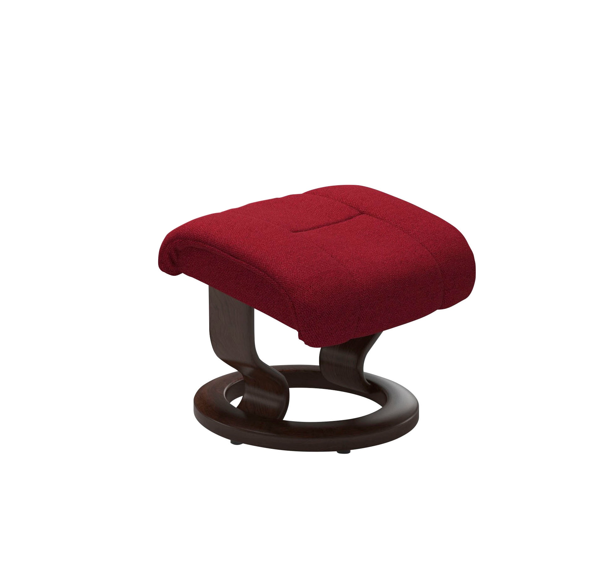 Stressless® Relaxsessel »Reno«, (Set, Relaxsessel mit Hocker), mit Hocker, mit Classic Base, Größe S, M & L, Gestell Braun