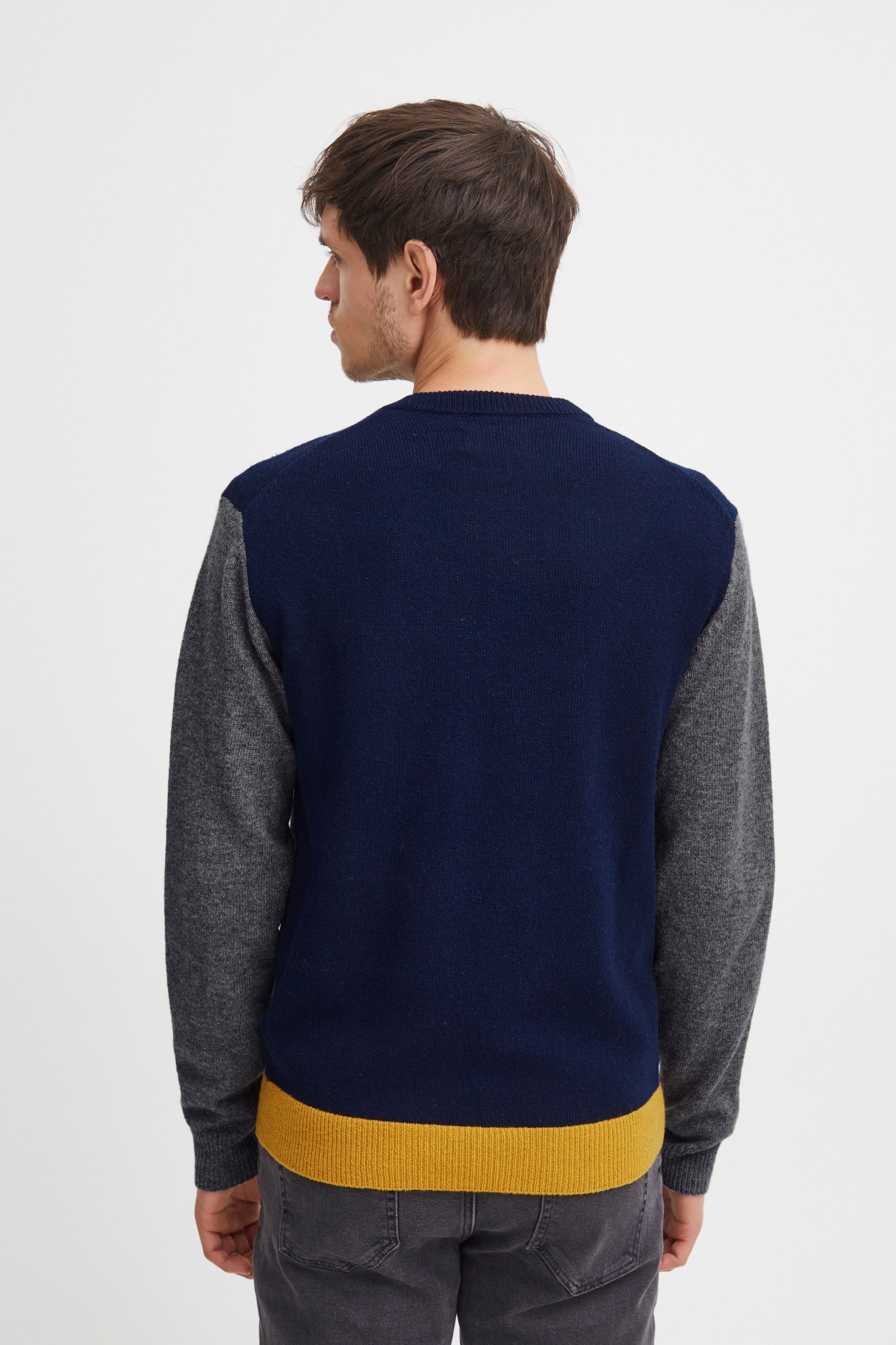 Casual Friday Strickfleece-Pullover »Strickpullover CFKarl«