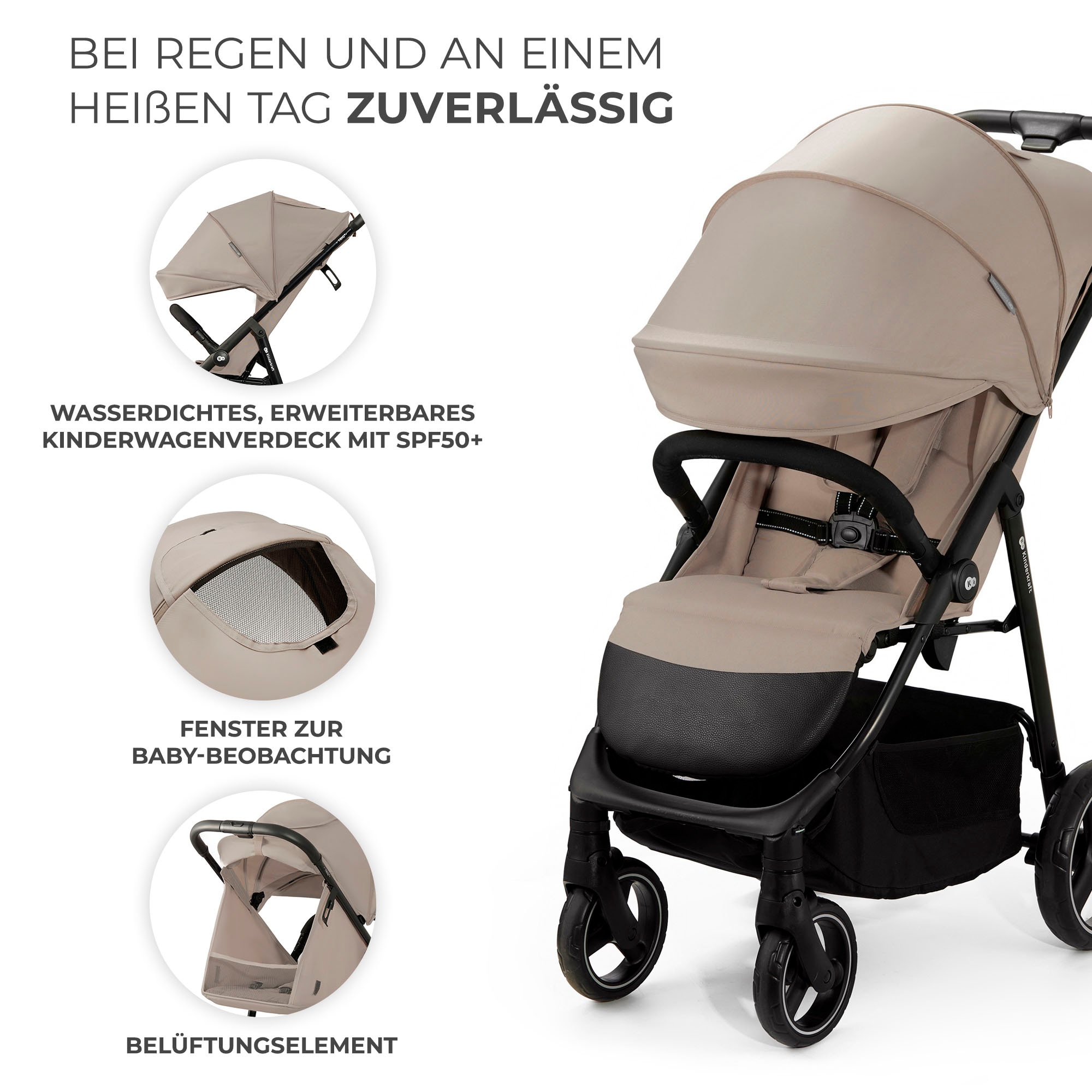 Kinderkraft Kinder-Buggy »TRIG 3«, 22 kg