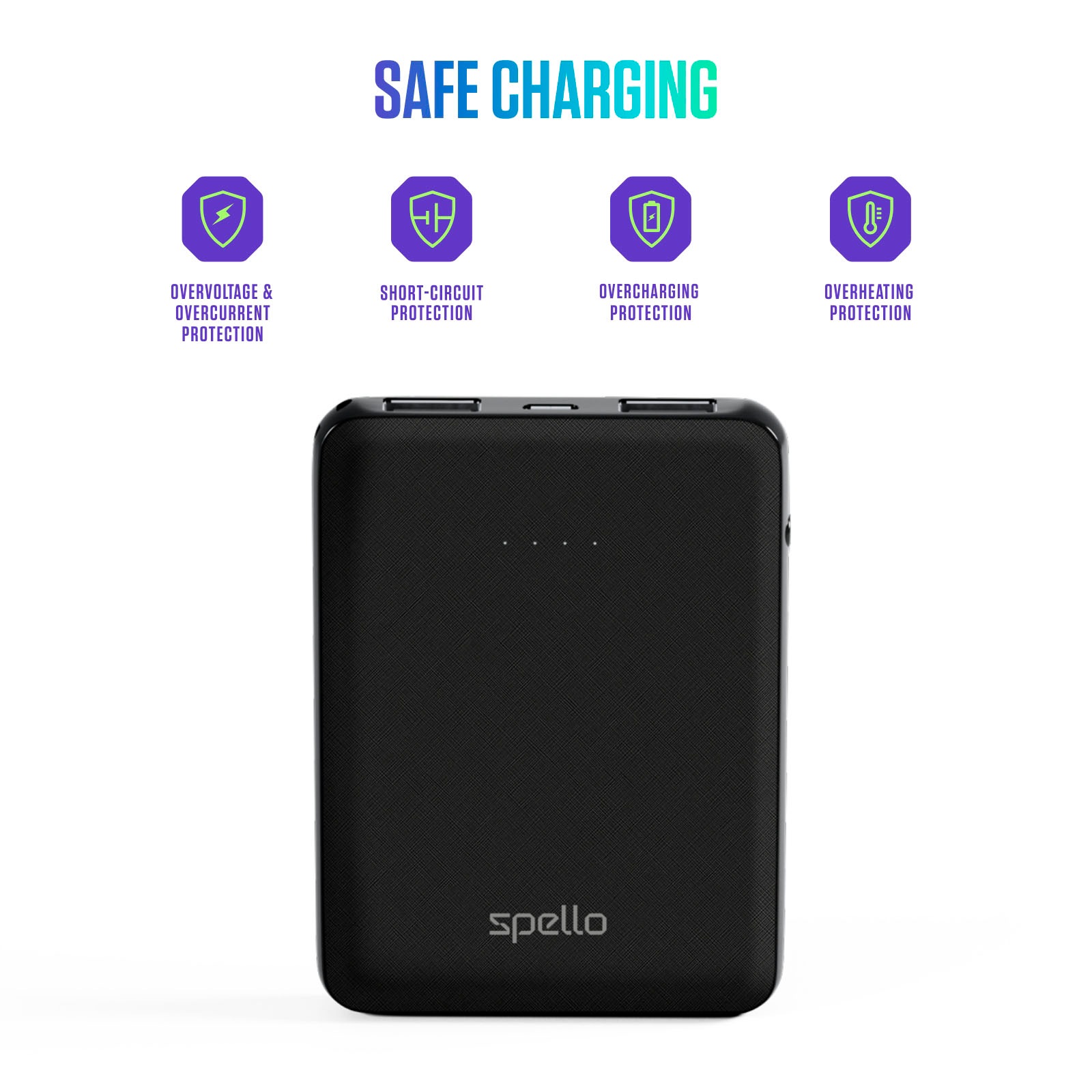 Epico Powerbank »Spello Pocket 5.000mAh 2x USB-A«, 5000 mAh