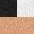 beige, weiß, schwarz