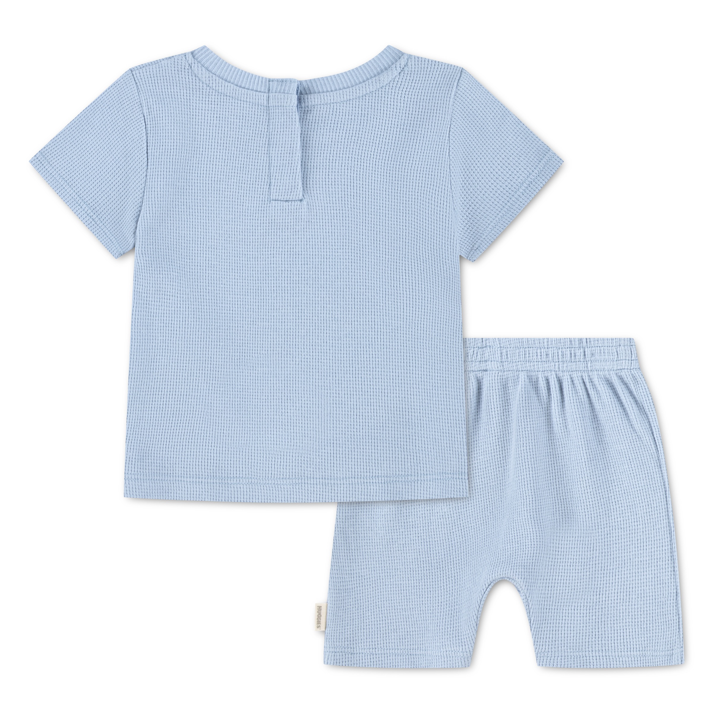 HUGGIES babywear Shirt & Hose »HUGB SHORT SET« Set, 2 mit süßer Tierapplikation, Baumwolle