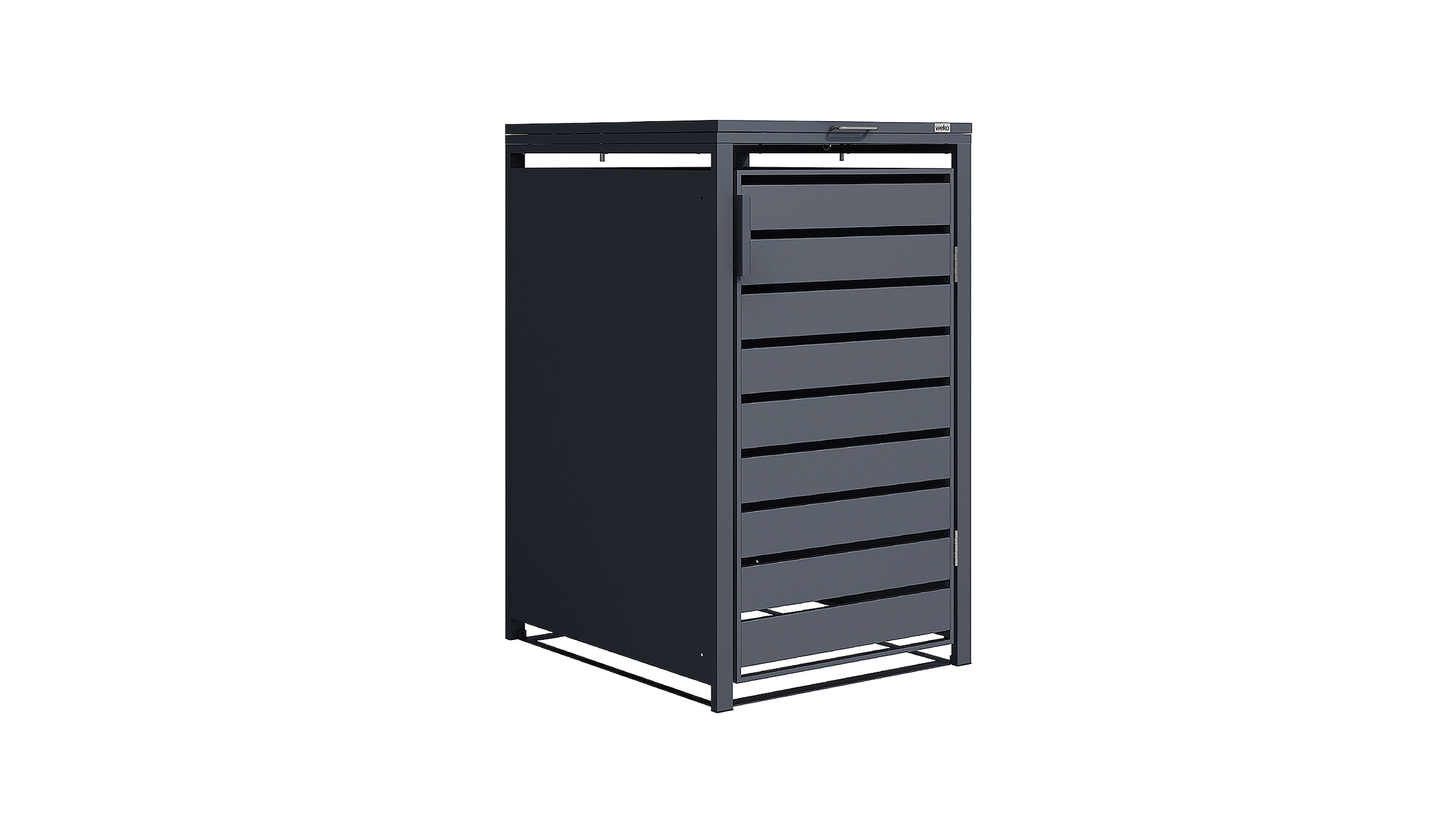weka Mülltonnenbox »Gary« Metall pulverbeschichtet, BxTxH: 68x80x116 cm