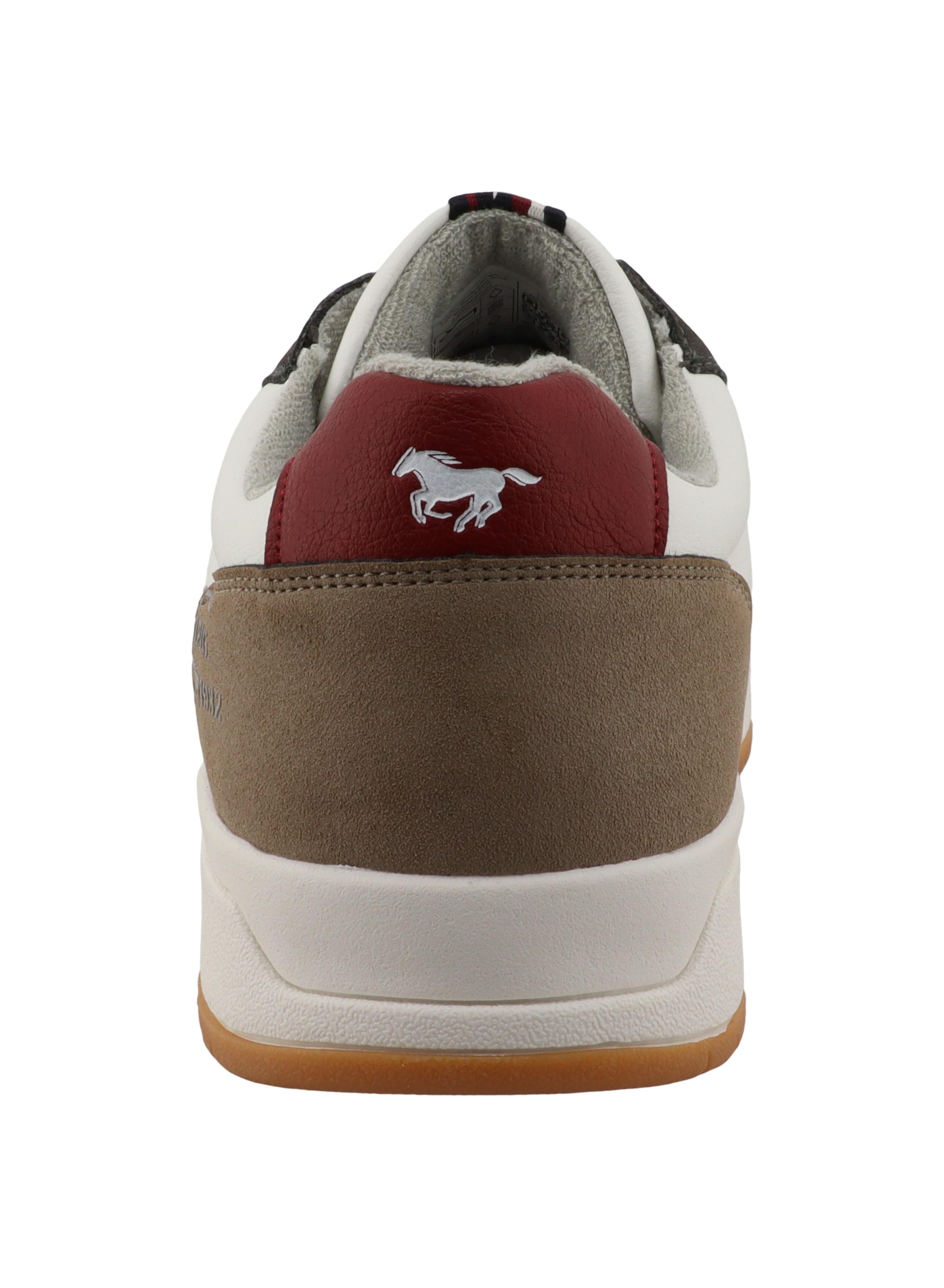 Mustang Shoes Sneaker »Ruggero«  Freizeitschuh, Halbschuh, Schnürschuh mit modischen Kontrastbesätzen