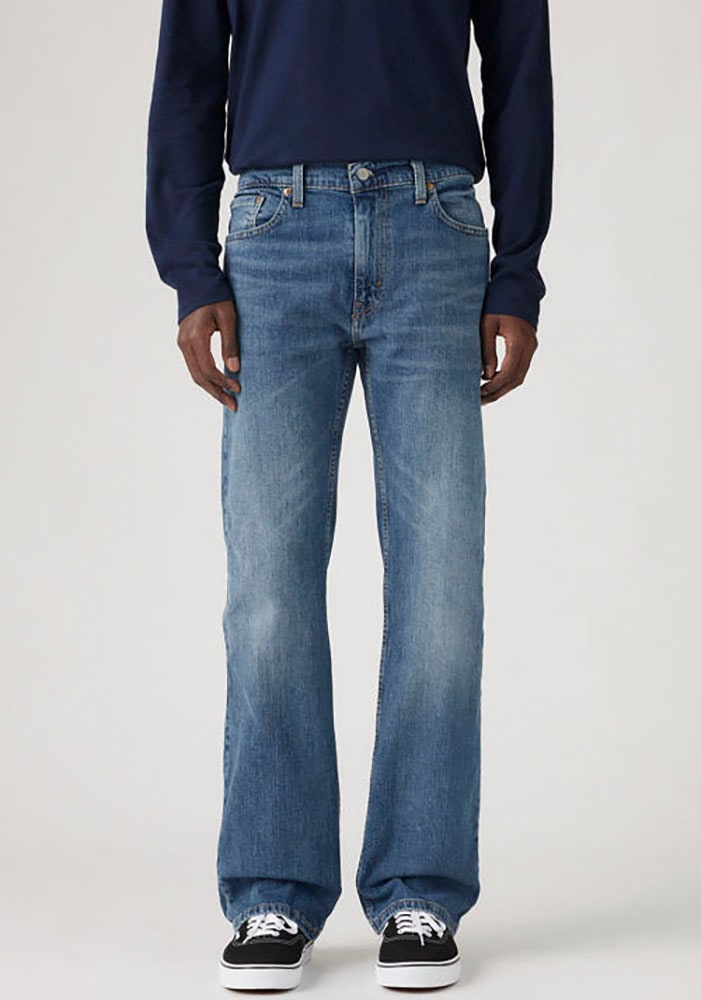 Levi's® Bootcut-Jeans »527 SLIM BOOT CUT« in cleaner Waschung