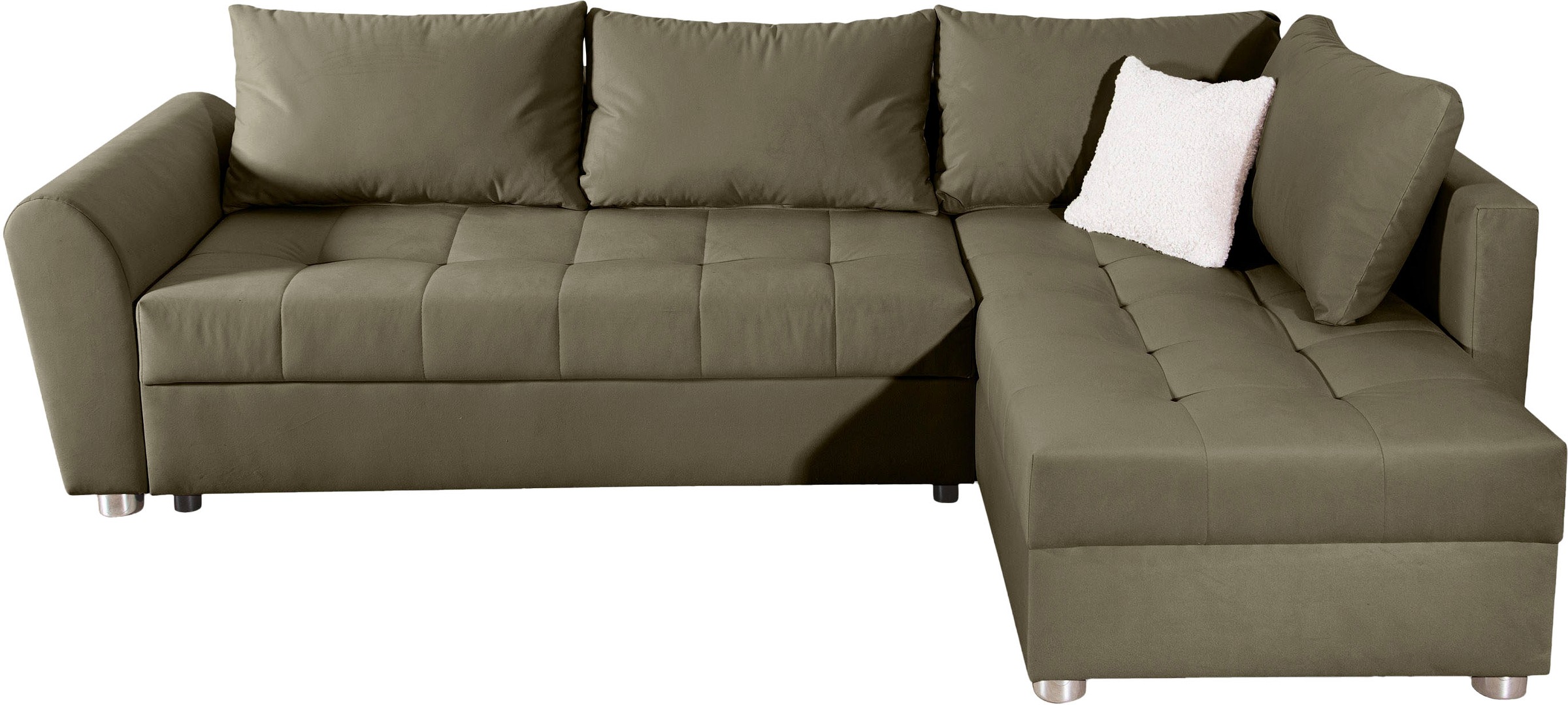 COLLECTION AB Ecksofa »JANA XL-Sofa L-Form«, inkl. Bettfunktion, Bettkasten und Bonnelfederkern