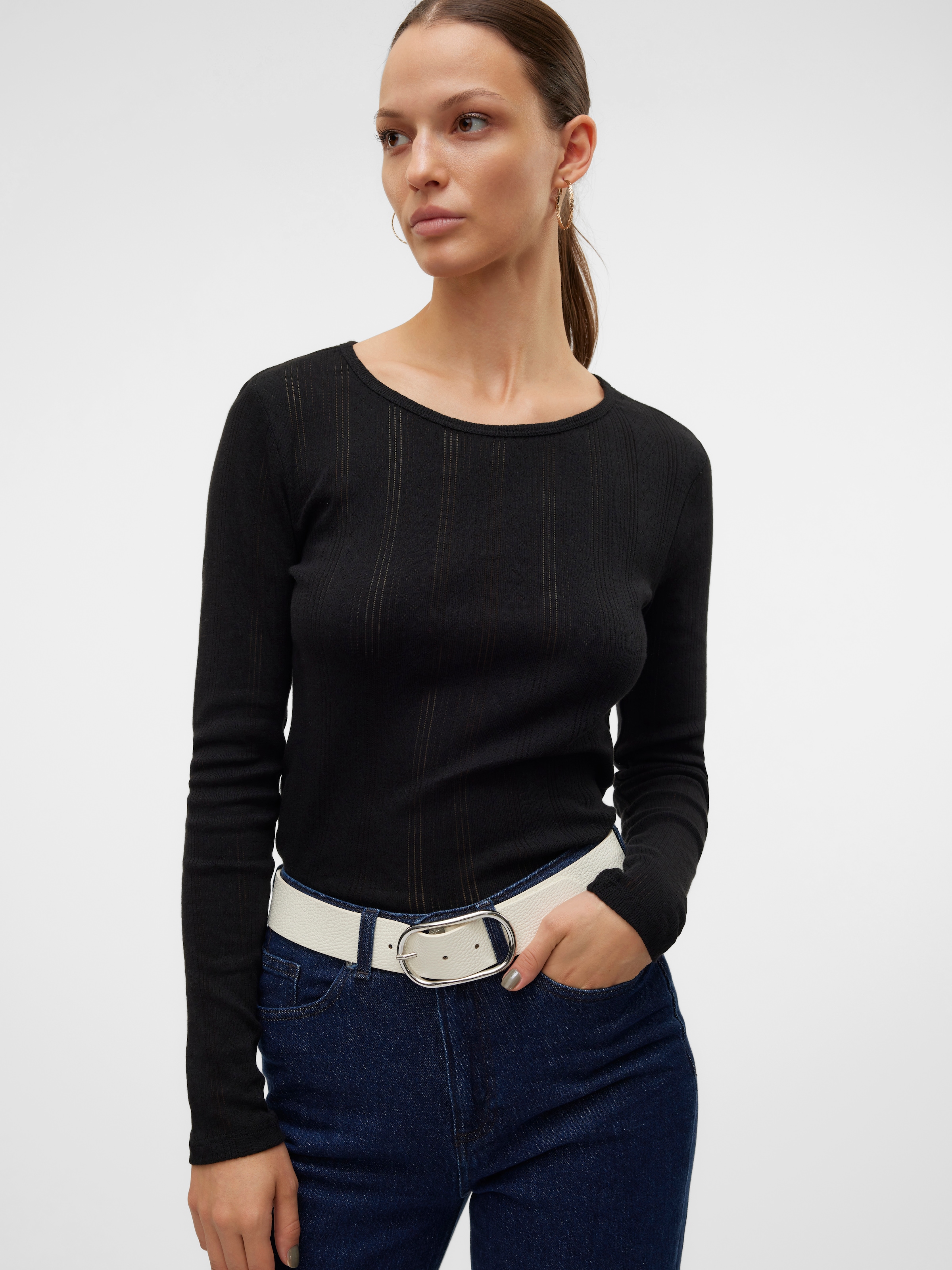 Vero Moda Langarmshirt »VMLISA LS TOP JRS NOOS«