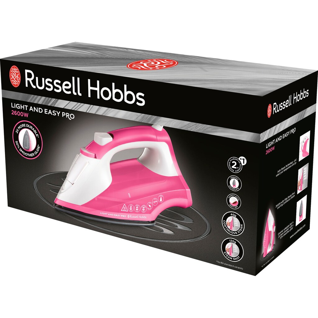 RUSSELL HOBBS Dampfbügeleisen »26461-56 Light and Easy Pro«, 2600 W