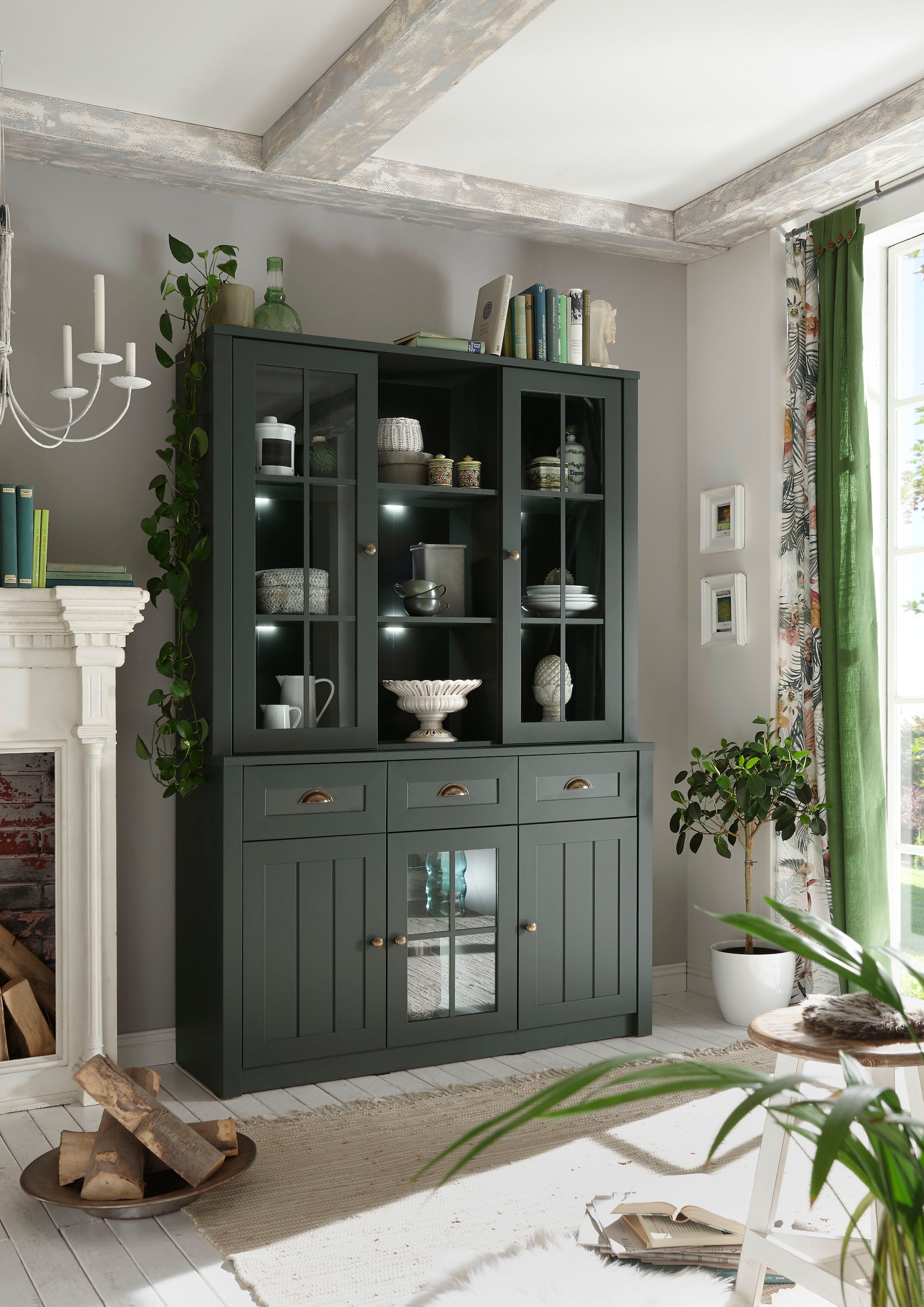 Home affaire Buffet »Ascot«, Höhe 196 cm