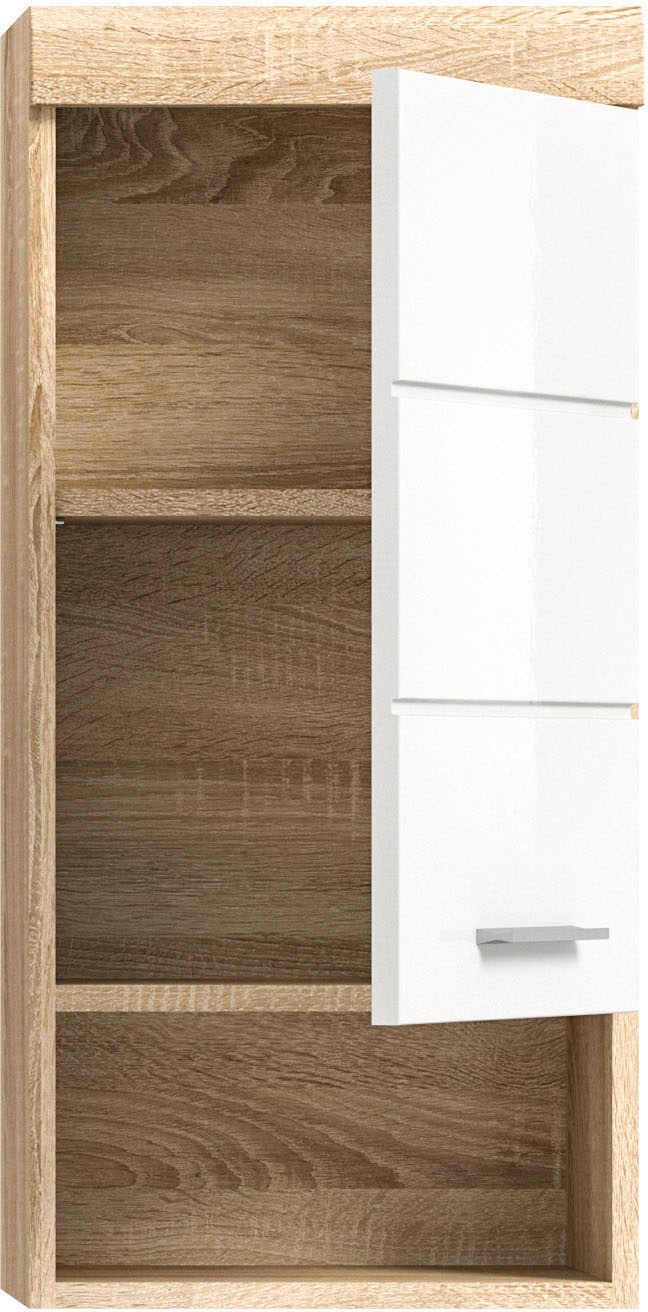 INOSIGN Hängeschrank »SIENA, Breite 37cm, 1 Tür, 1 offenes Fächer, 1 Einlegeboden, MDF-Front« TOPSELLER!, 1 Stk. tlg. in verschiedenen Farben erhältlich, Badmöbel, Badschrank, Schrank, Bad
