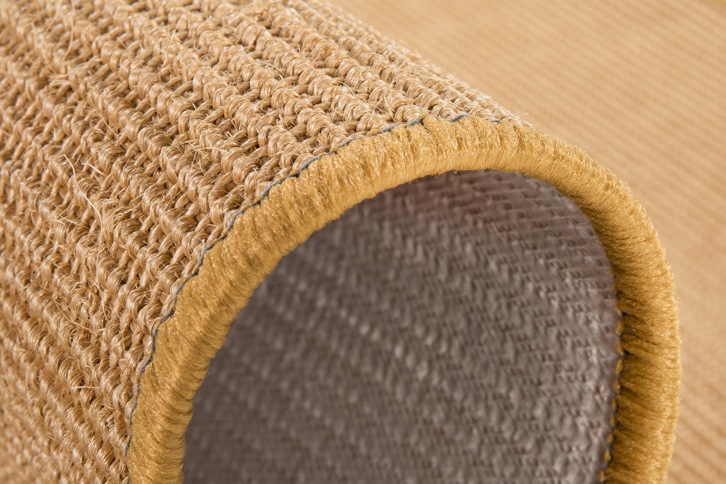 Andiamo Sisalteppich »Sisal, Made in Poland«, rechteckig, 5 mm Höhe, Flachgewebe, Obermaterial: 100% Sisal, Wohnzimmer