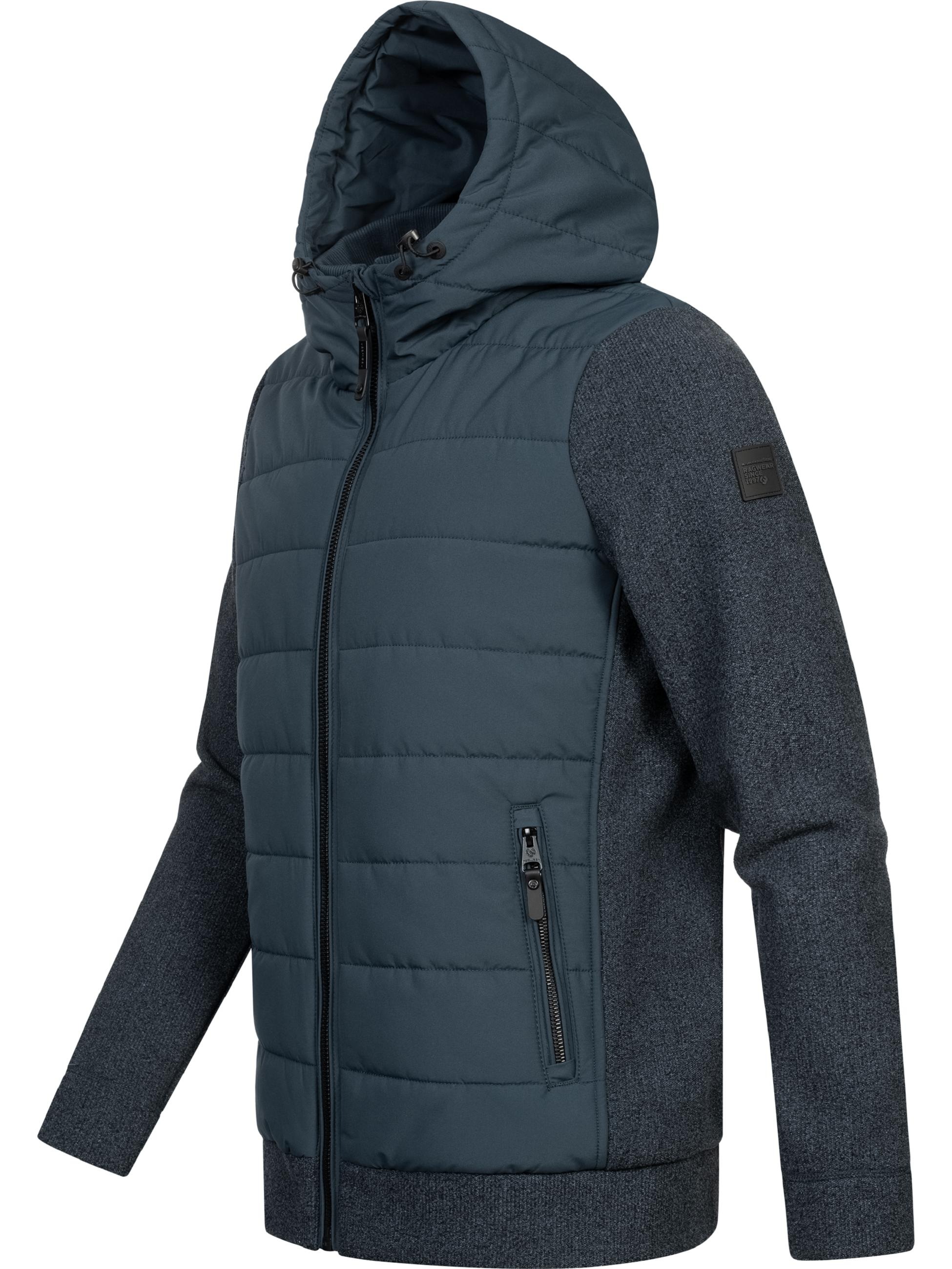Ragwear Steppjacke »Steppjacke Doryan Mel«, mit Kapuze, Coole Herren Outdoorjacke mit weichen Ärmeln