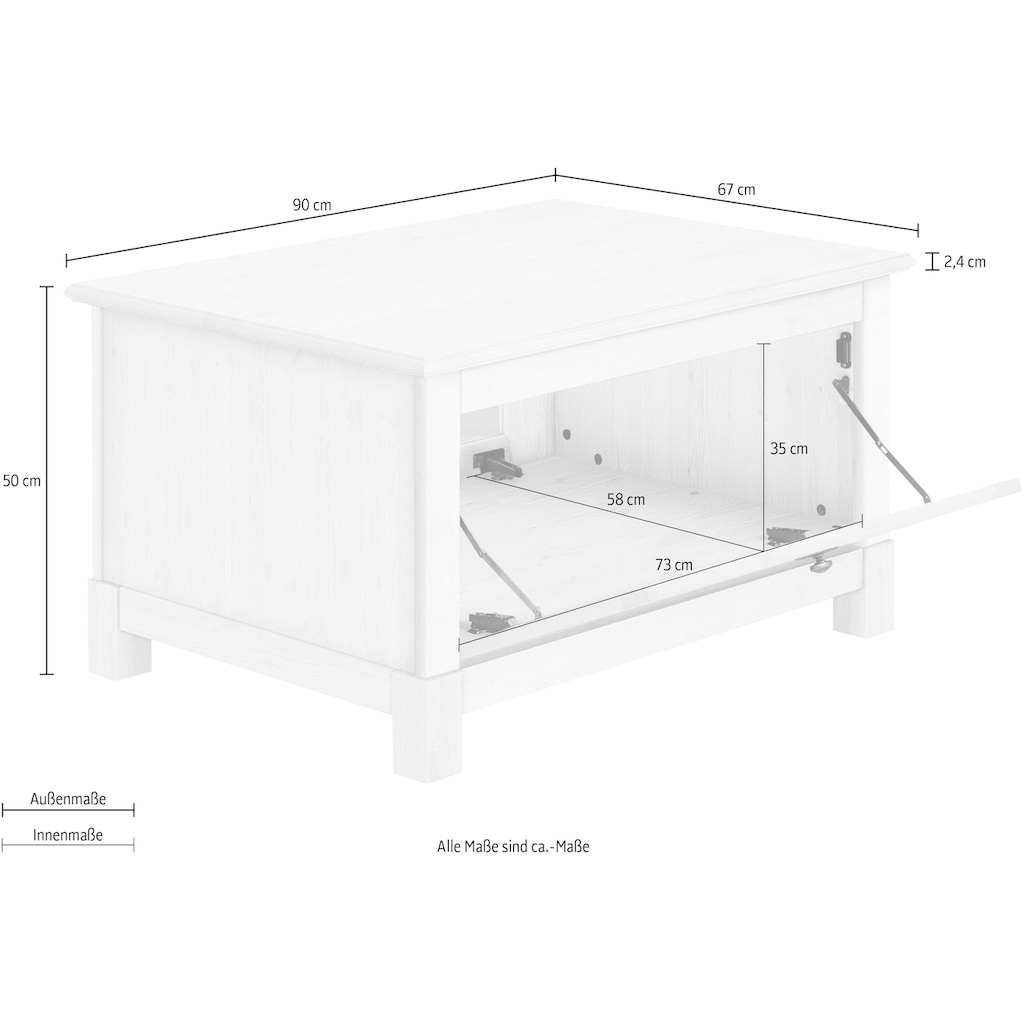 Home affaire Couchtisch »Rauna«