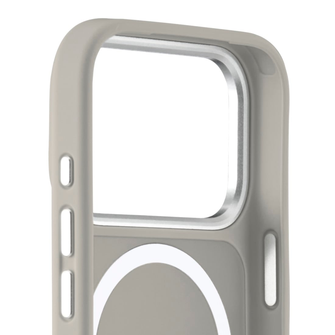 White Diamonds Smartphone-Hülle »Cover "Hybrid Case" für Apple iPhone 17 Pro, Sand« Apple iPhone 17 Pro MagSafe kompatibel