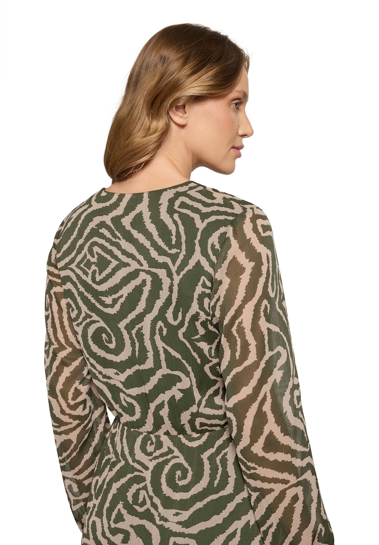 Cartoon Chiffonkleid »Chiffonkleid mit Muster«