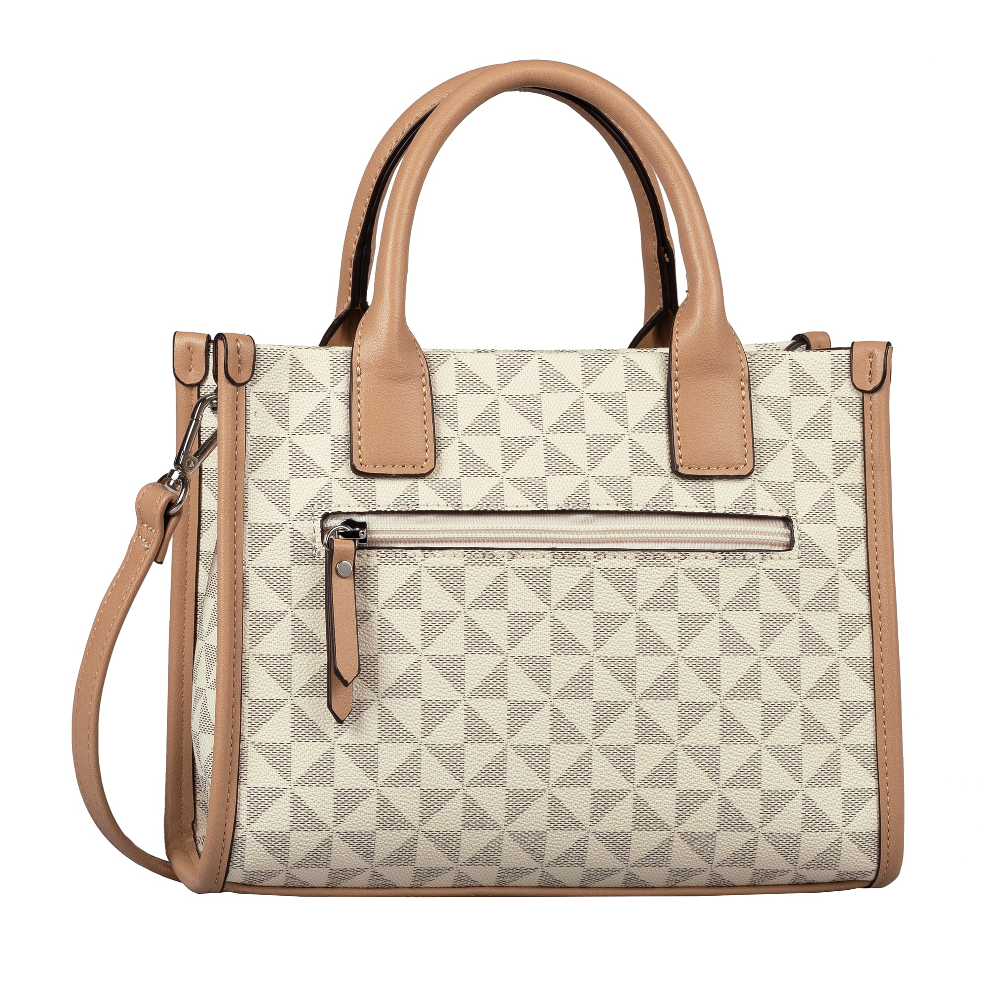 Gabor Shopper »Barina«, mit besonderem grafischen All-Over-Druck und Glattlederoptik Details