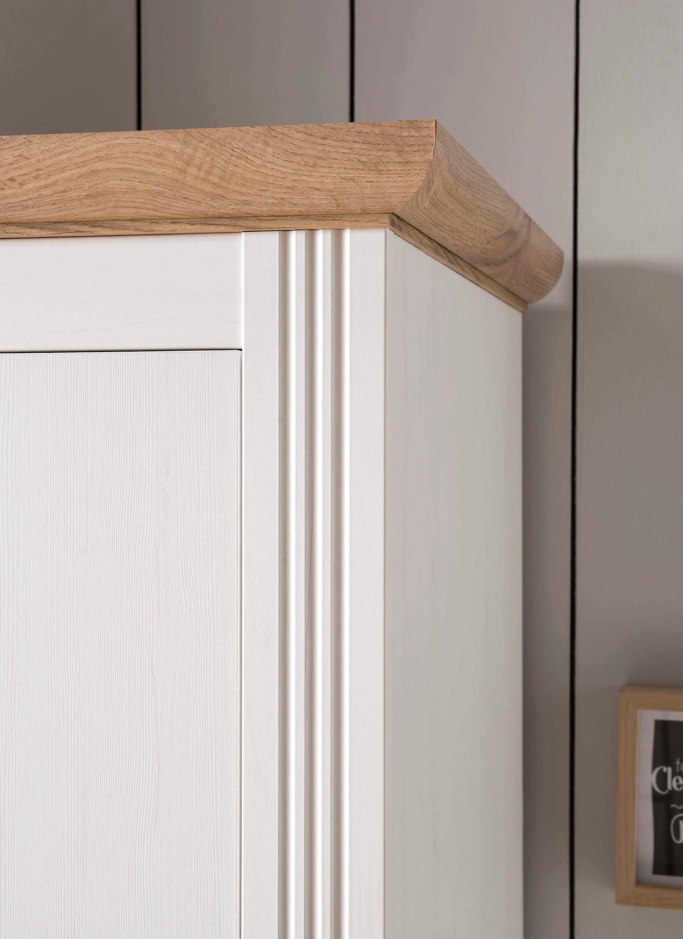 OTTO home Hochschrank »KS-Westminster« im romantischen Landhausstil, Höhe 202 cm, exclusiv by Otto