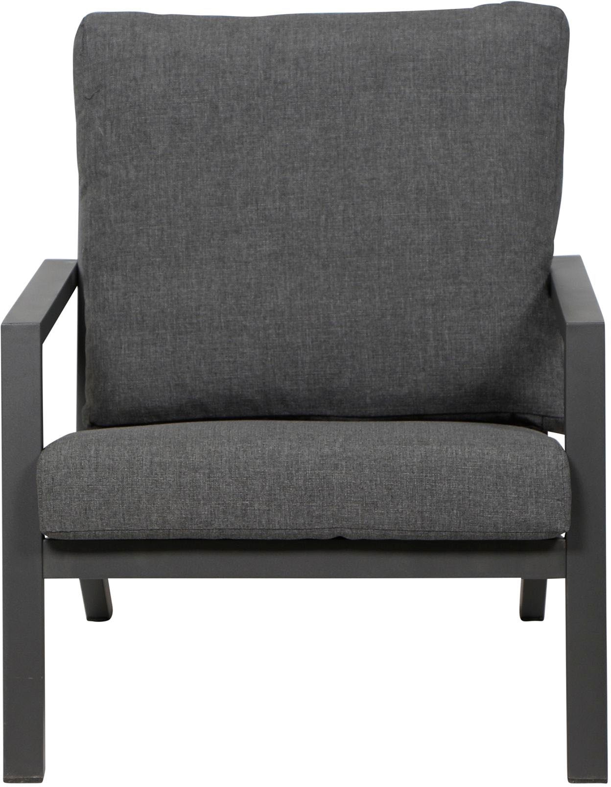Siena Garden Gartenlounge-Set »Belia«, (Set, 14 tlg.), bestehend aus 2 Sesseln, 1 Sofa, 1 Tisch und 10 Auflagen