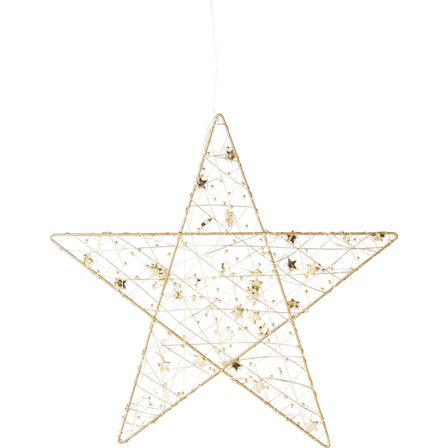 Creativ light LED Stern »Weihnachtsstern, Weihnachtsdeko«, aus Draht, mit  15 LED's, Ø 30 cm mit Timerfunktion, im 2er-Set online kaufen | mit 3  Jahren XXL Garantie