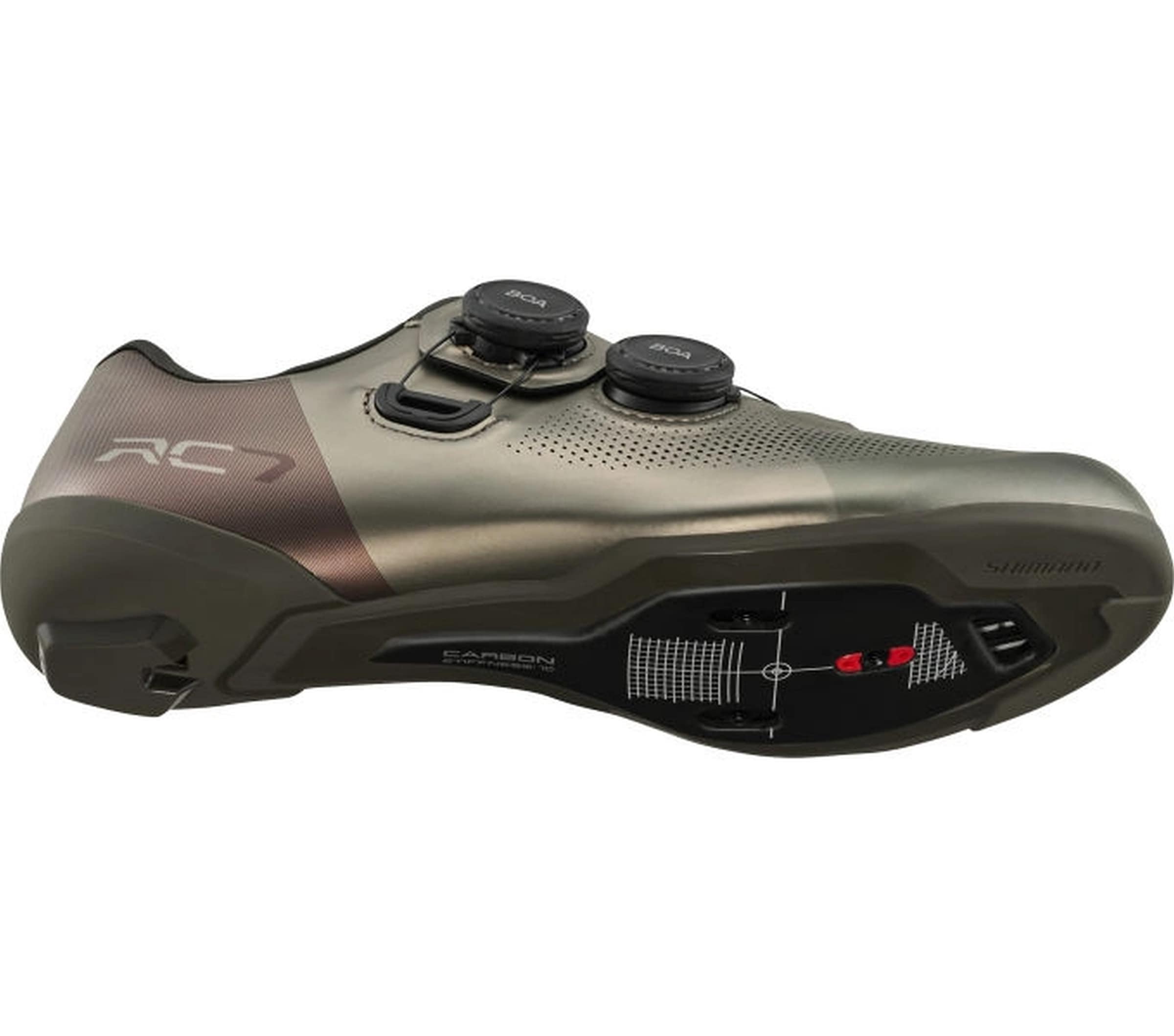 Shimano Fahrradschuh »Rennrad - Fahrradschuhe SH-RC703W, Chrome/Rose«