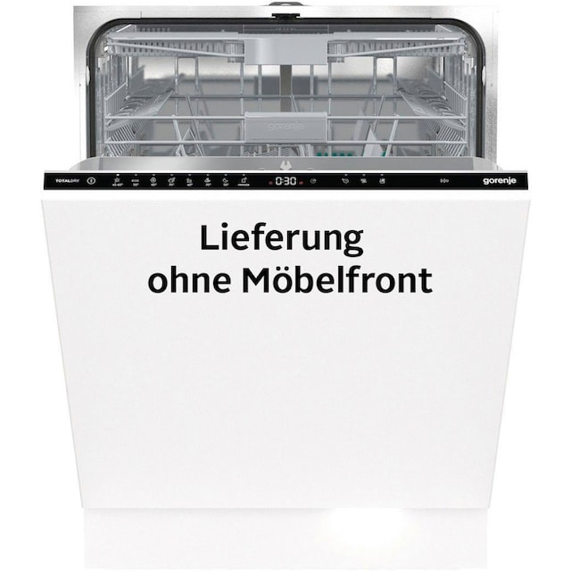 GORENJE vollintegrierbarer Geschirrspüler, GV673C60, 16 Maßgedecke,  automatische Türöffnung mit 3 Jahren XXL Garantie