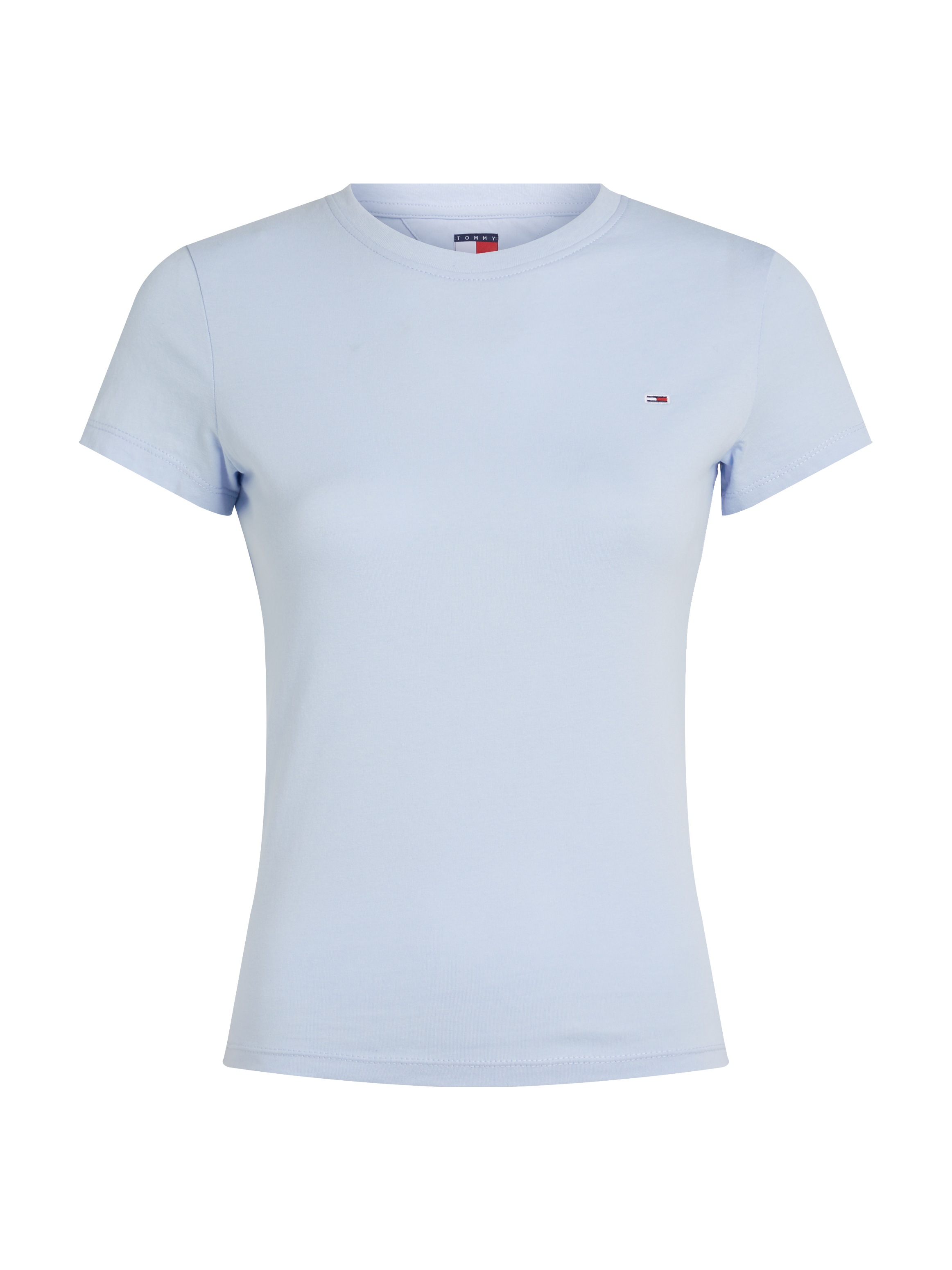 Tommy Jeans T-Shirt »TJW SLIM C-NECK TEE«, mit Logo-Stickerei