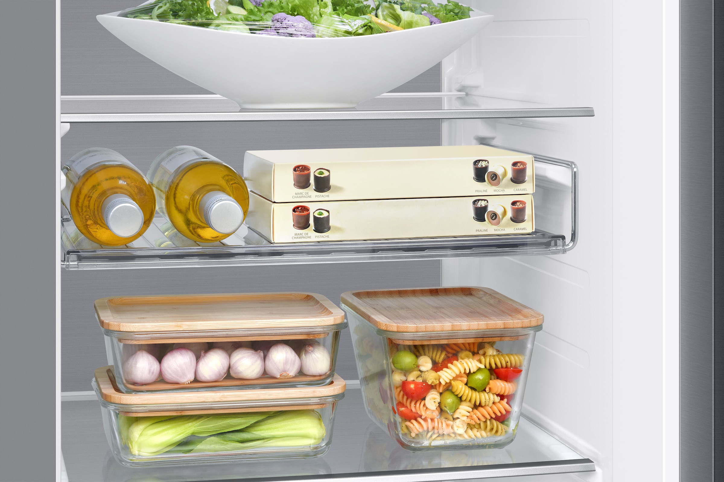 Samsung Side-by-Side RS94F »RS90F65EDT«, Separate Temperaturregelung für Kühl- und Gefrierbereich
