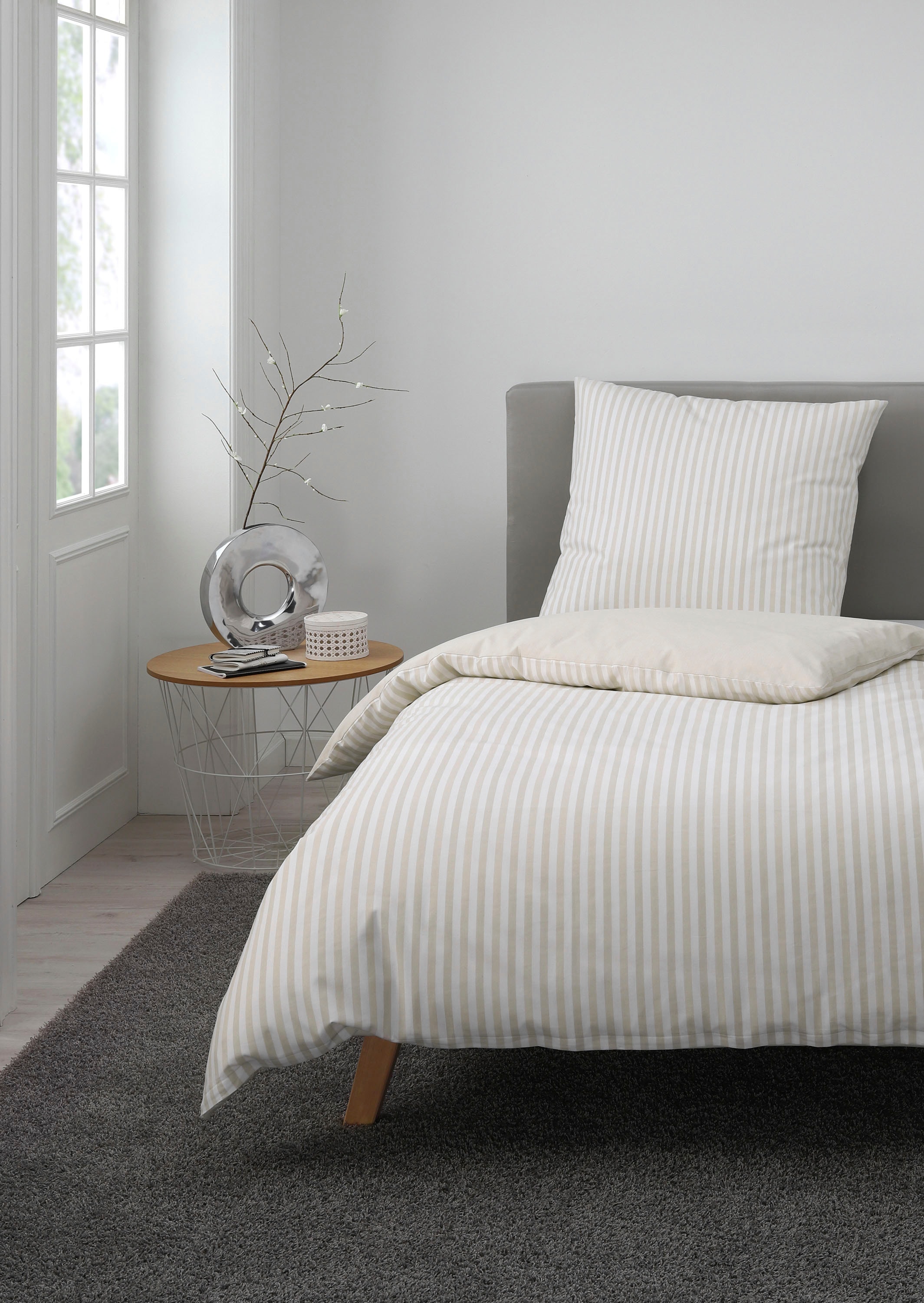 Esprit Wendebettwäsche »Herringbone«, mit Fischgrät-Muster