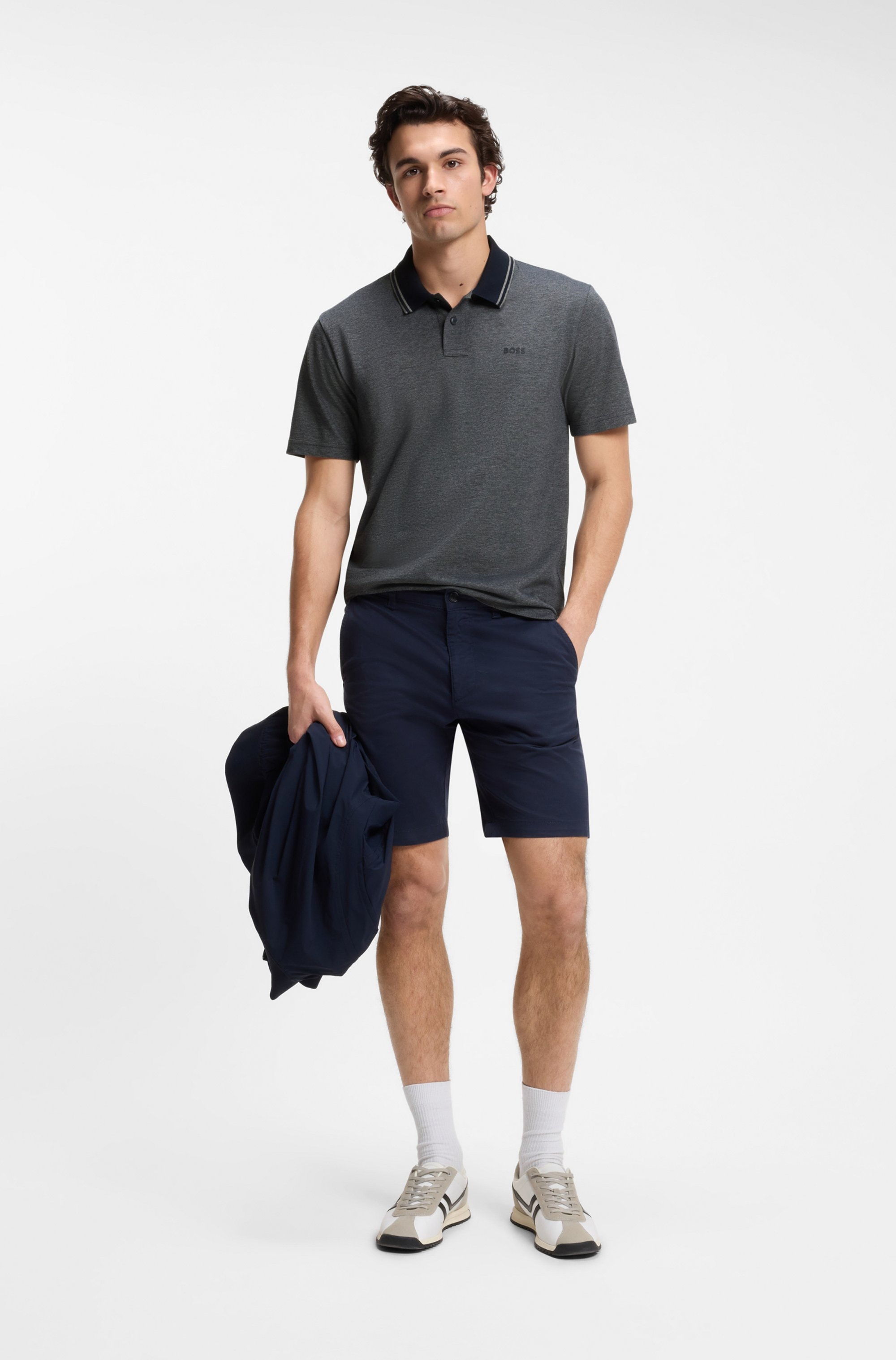 BOSS ORANGE Poloshirt »PeoxfordNew« mit Polokragen