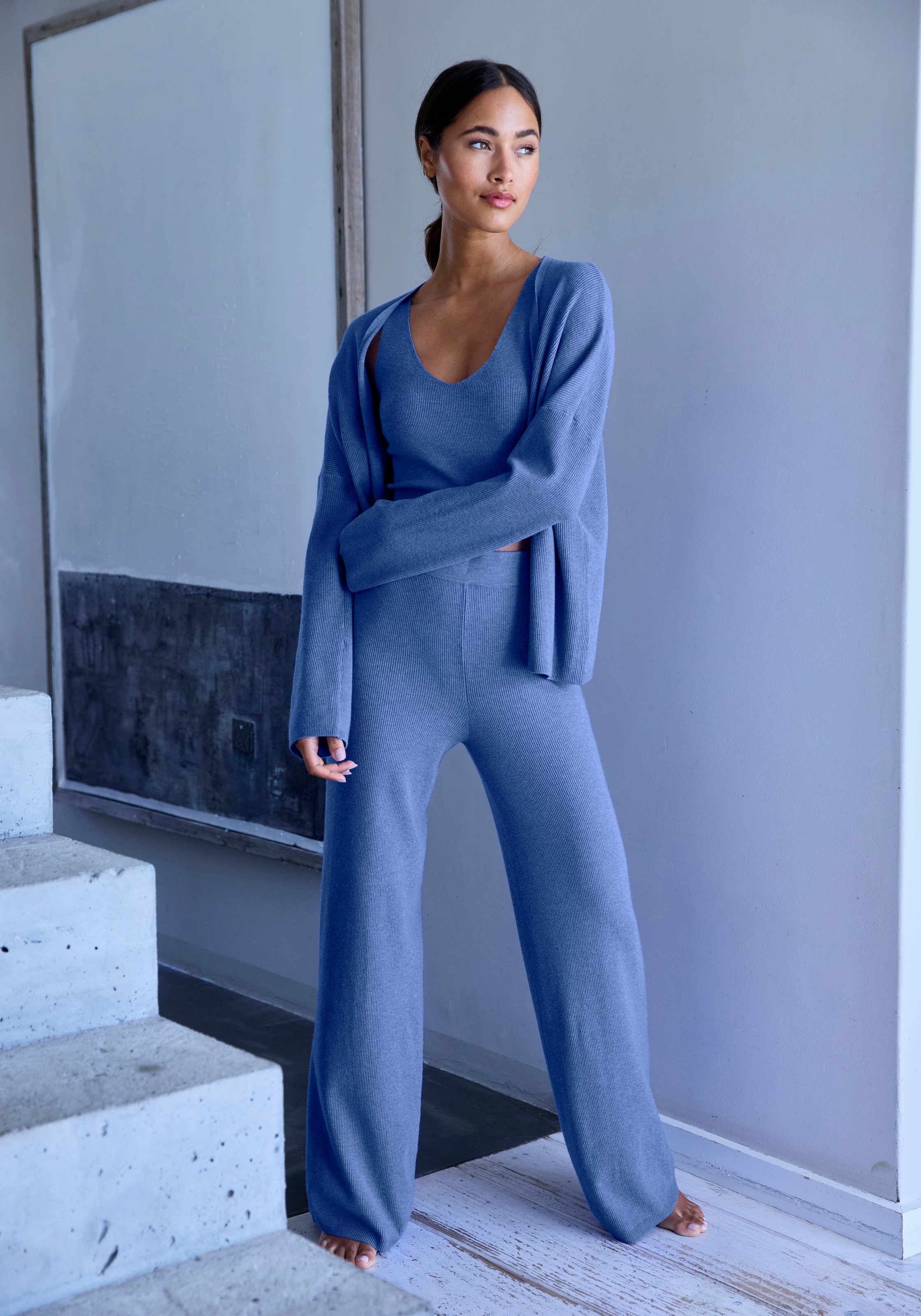 Copenhagen Studios Cardigan, aus hochwertiger, feiner Rippe
