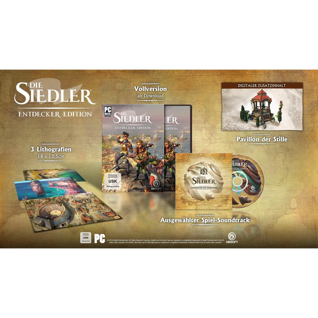 UBISOFT Spiel »Die Siedler Entdecker Edition«, PC