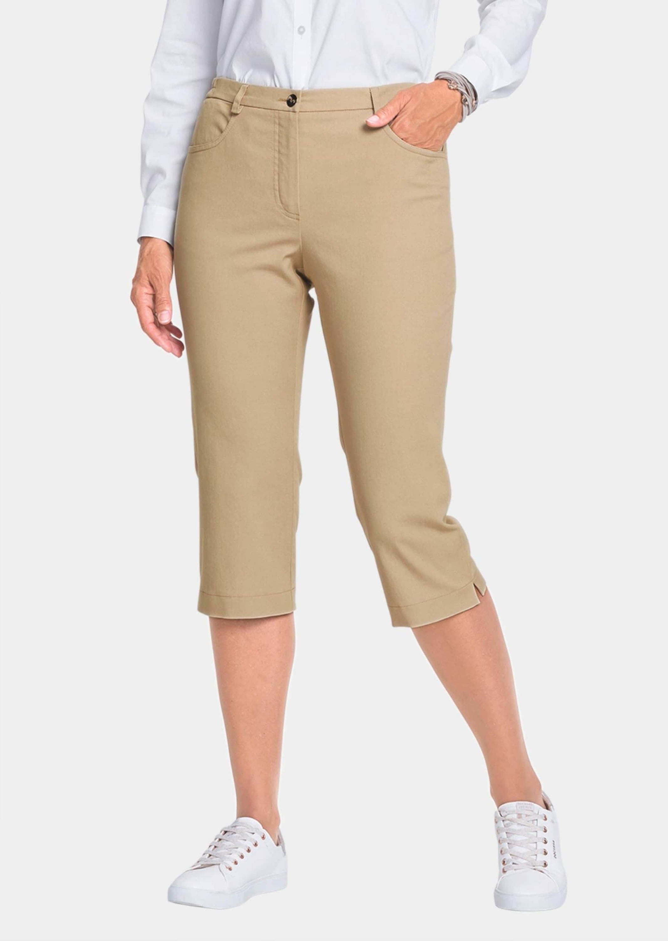 GOLDNER 7/8-Hose »Capri-Jeanshose Carla Sportliche Capri-Jeanshose Carla«